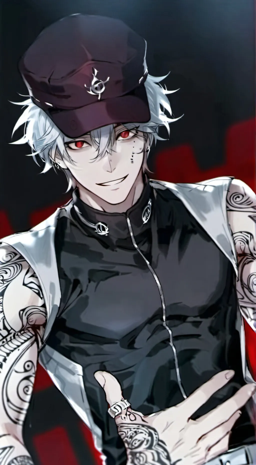 ai character: Damion  background