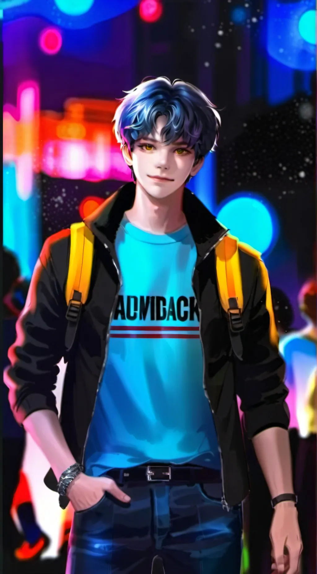 ai character: Lucas {🥰} background