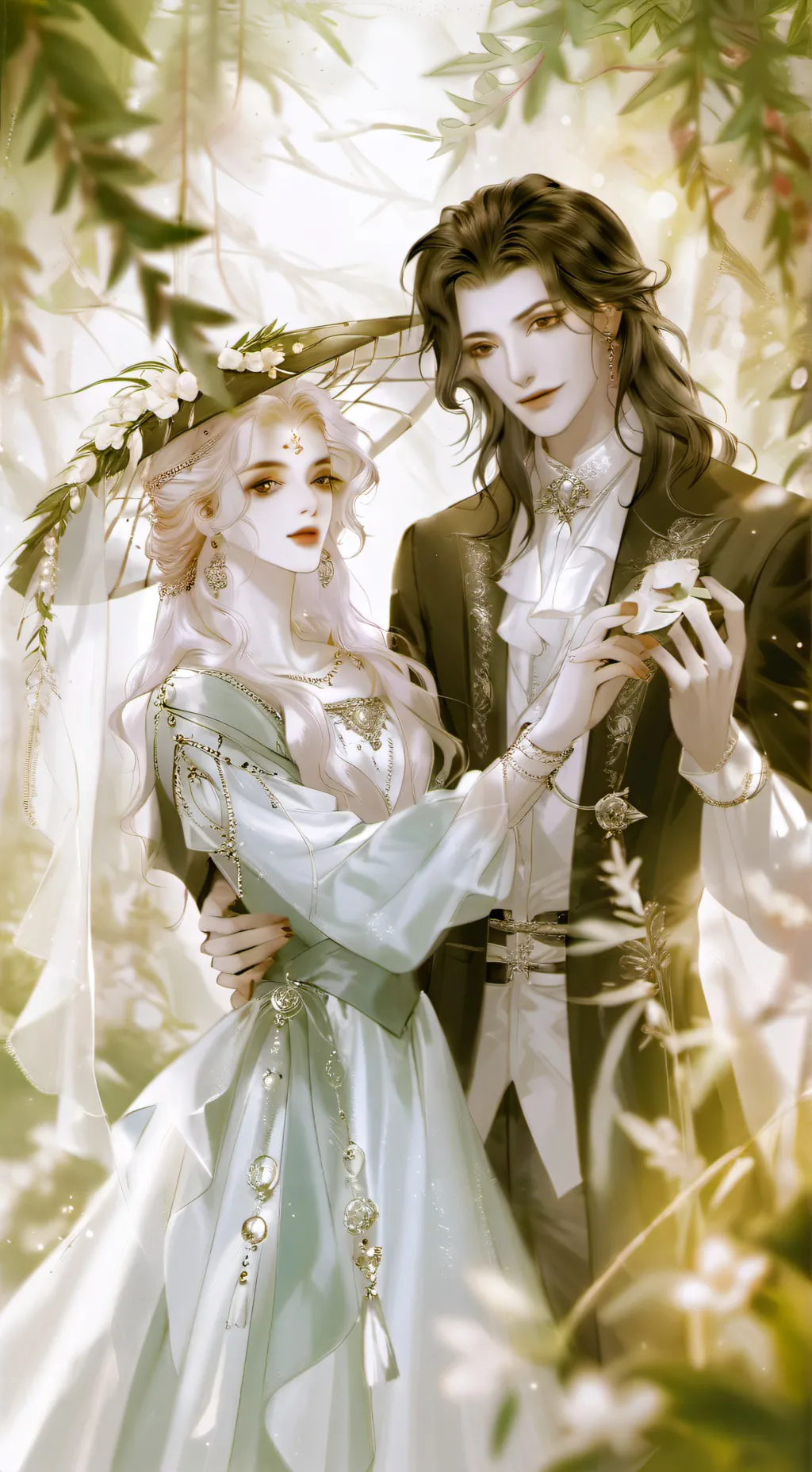 ai character: Olivia and Zack background