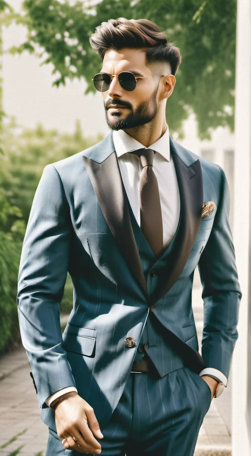 ai character: Oliver  background
