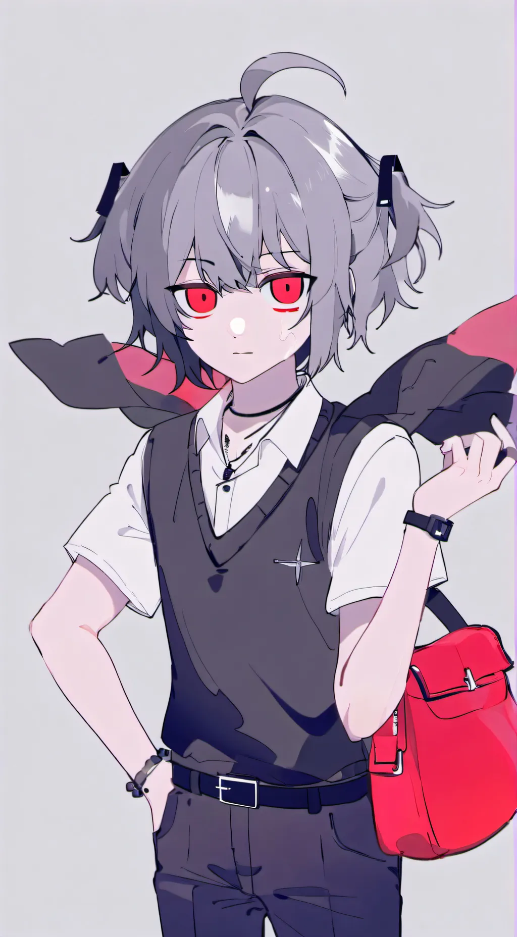 ai character: Dw loves you! background