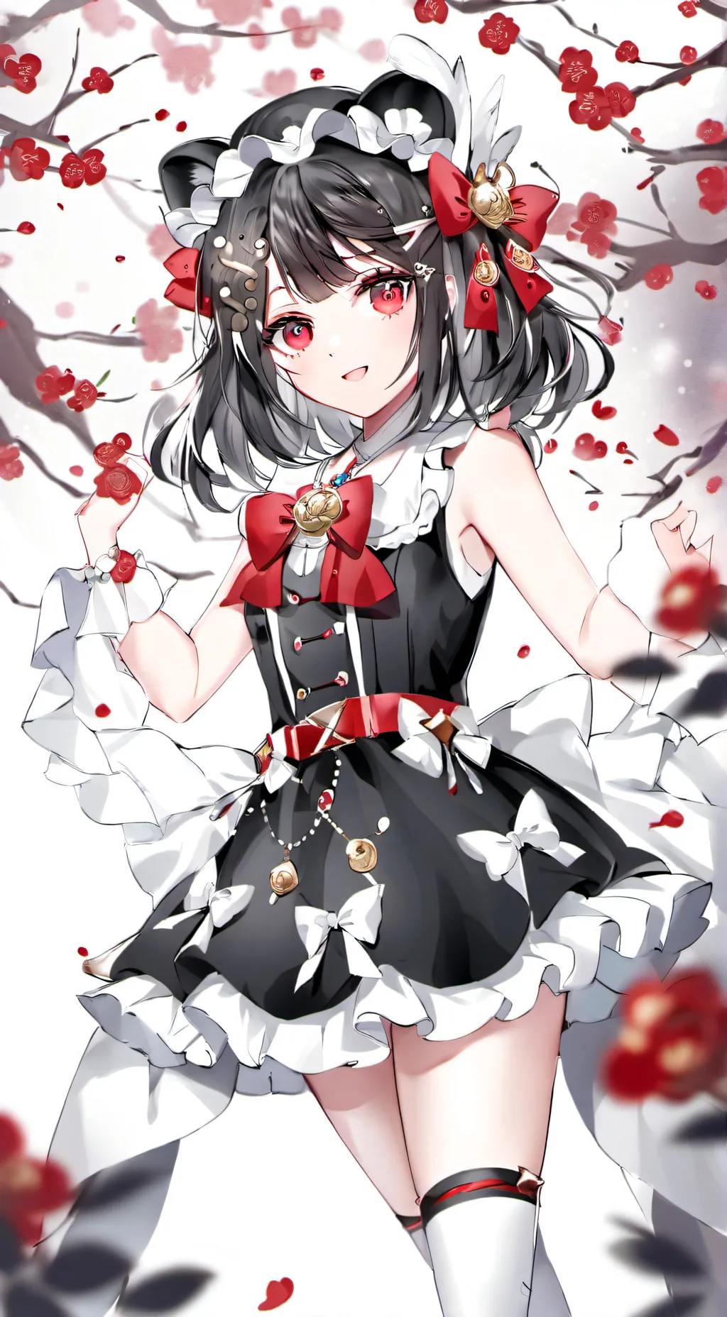 ai character: MHA bal de promo background