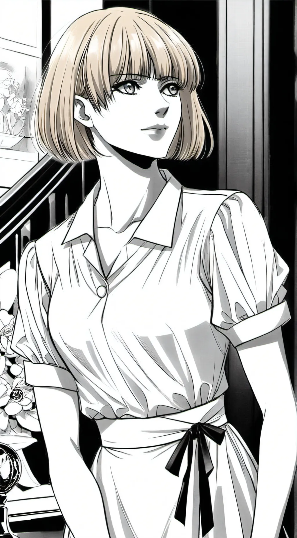 ai character: Yalena Yeager  background