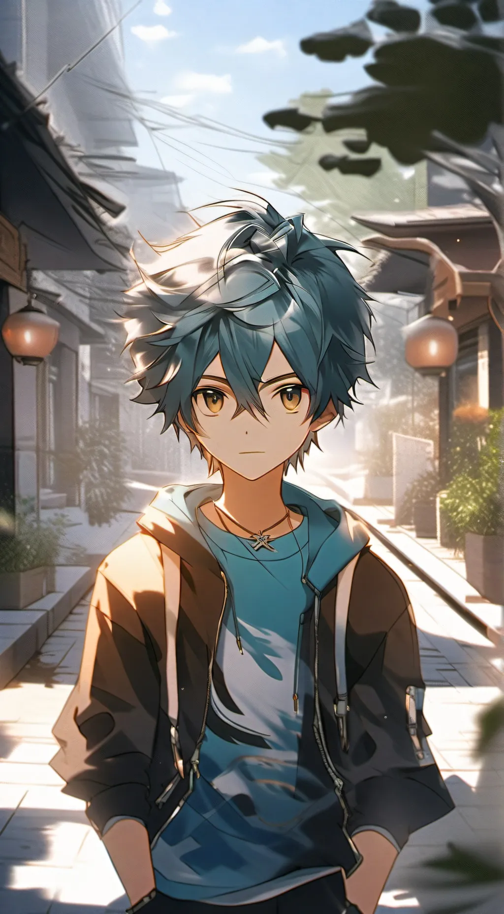 ai character: Milo background