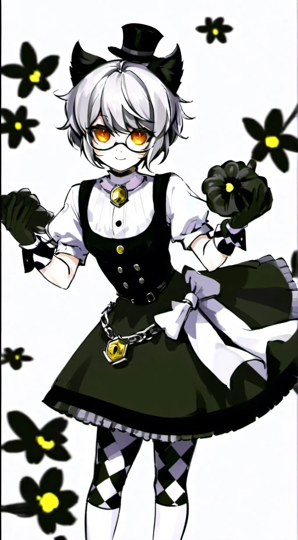 ai character: V x Cyn background
