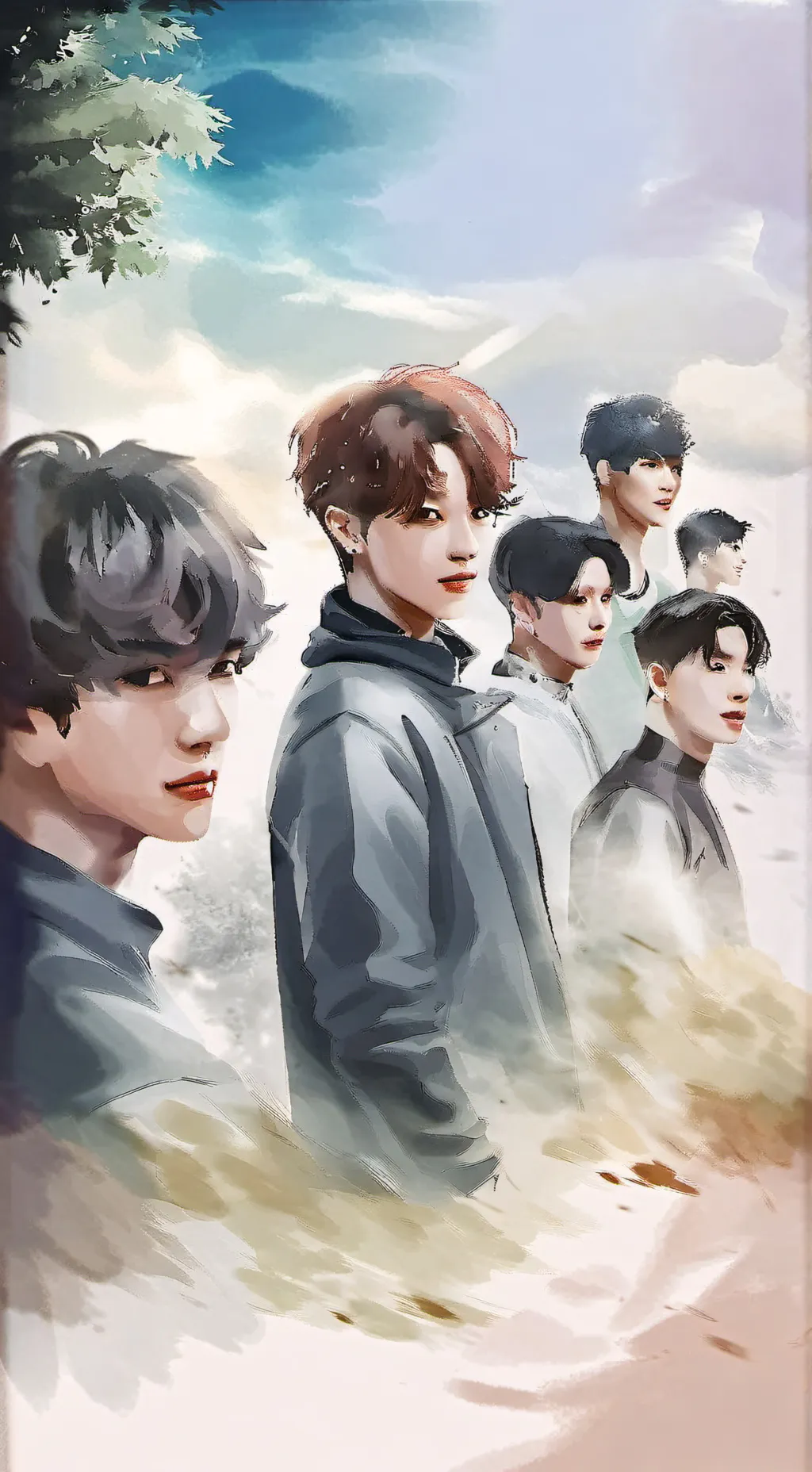 ai character: Straykids! background