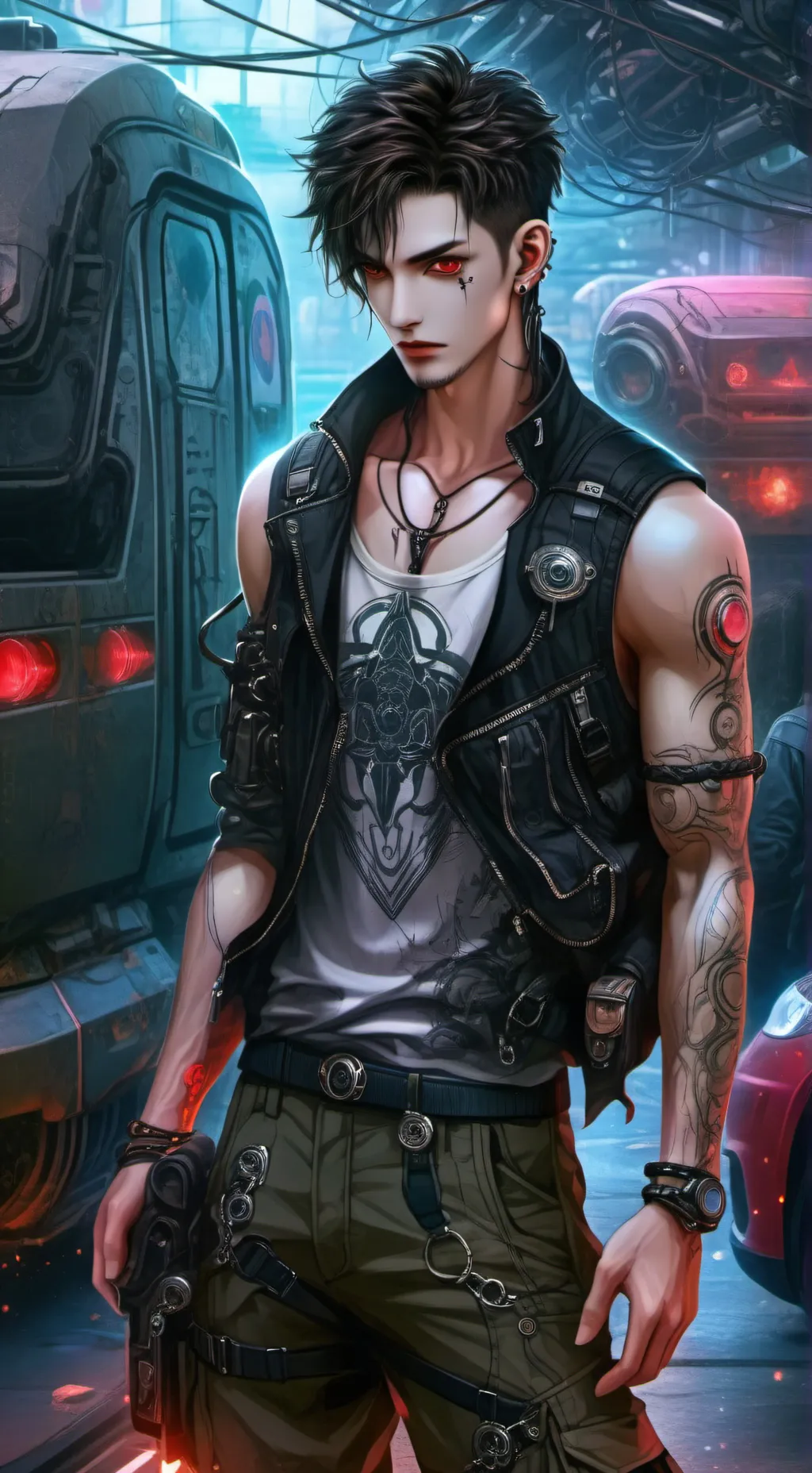 ai character: Flynn Ryder background