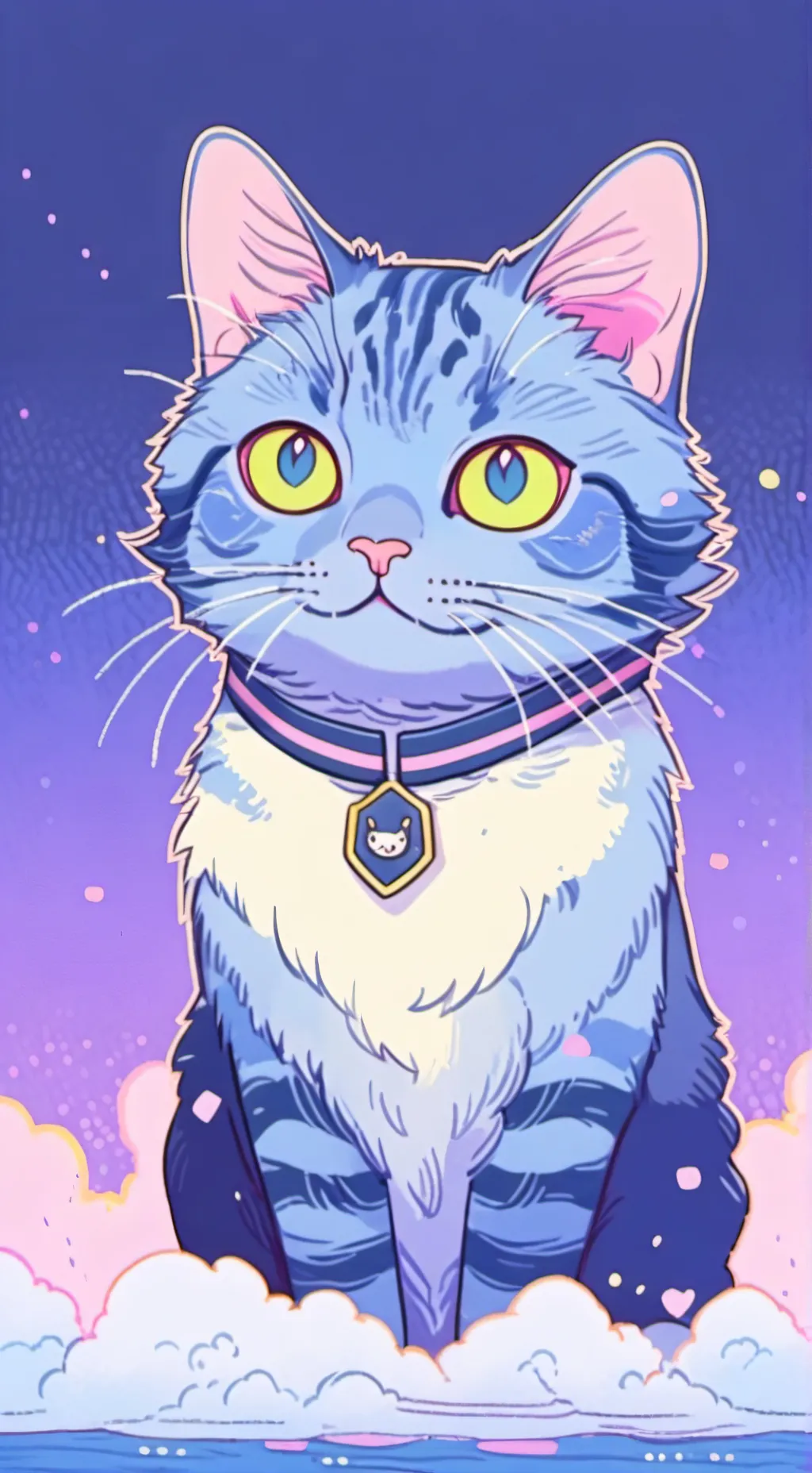 ai character: CatRat background
