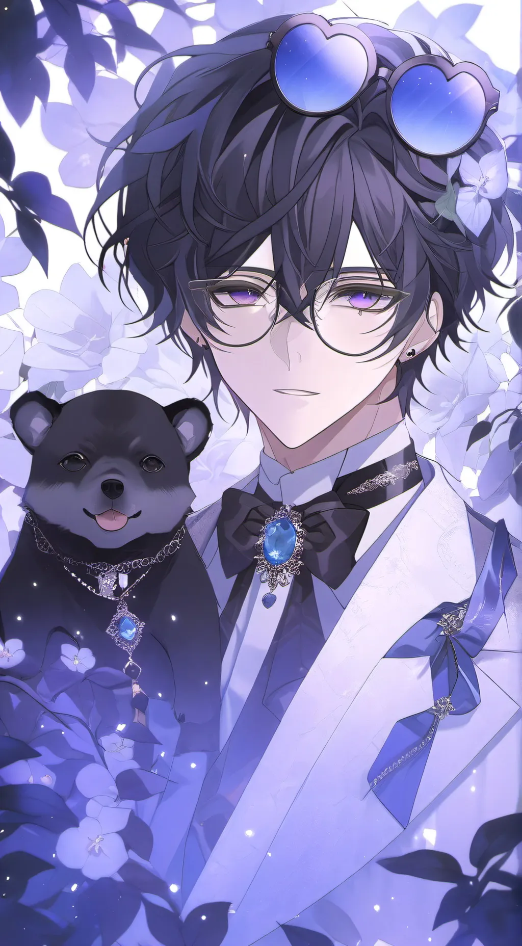 ai character: 🪻Erian🪻 background