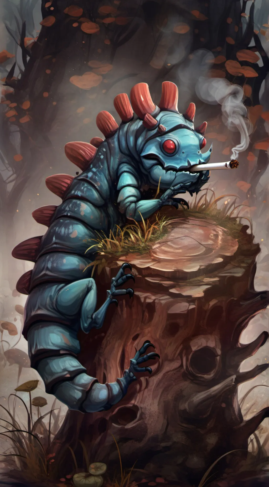 ai character: Oruga background