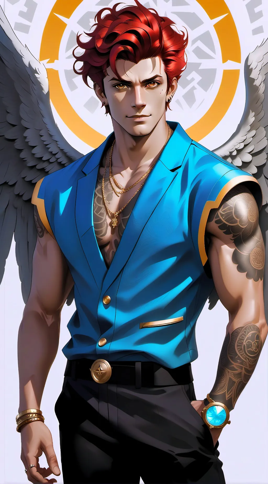 ai character: Michael Archo background