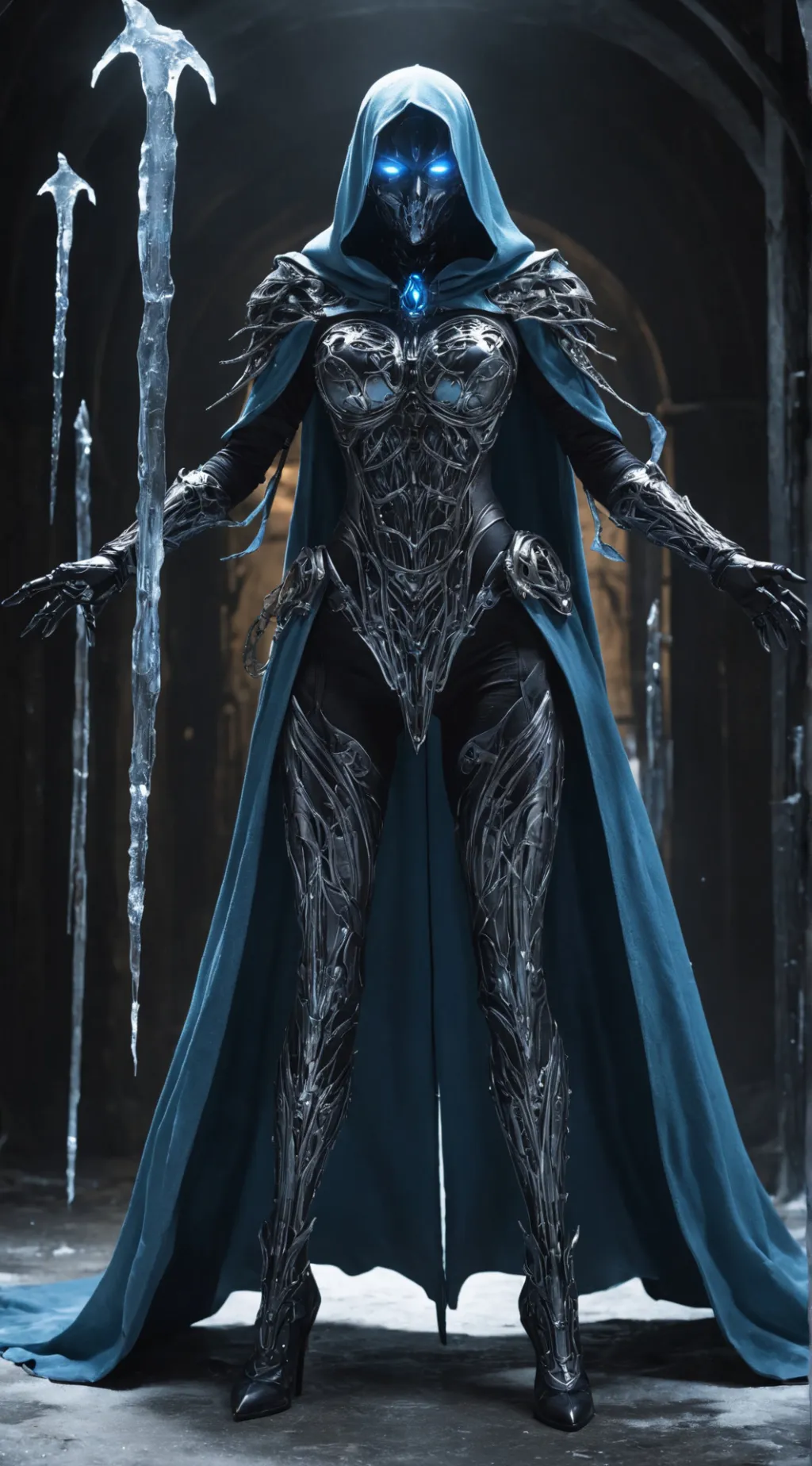 ai character: Frostbite (14) background