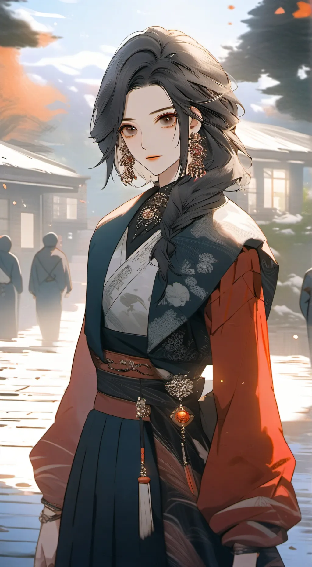 ai character: Kira  background