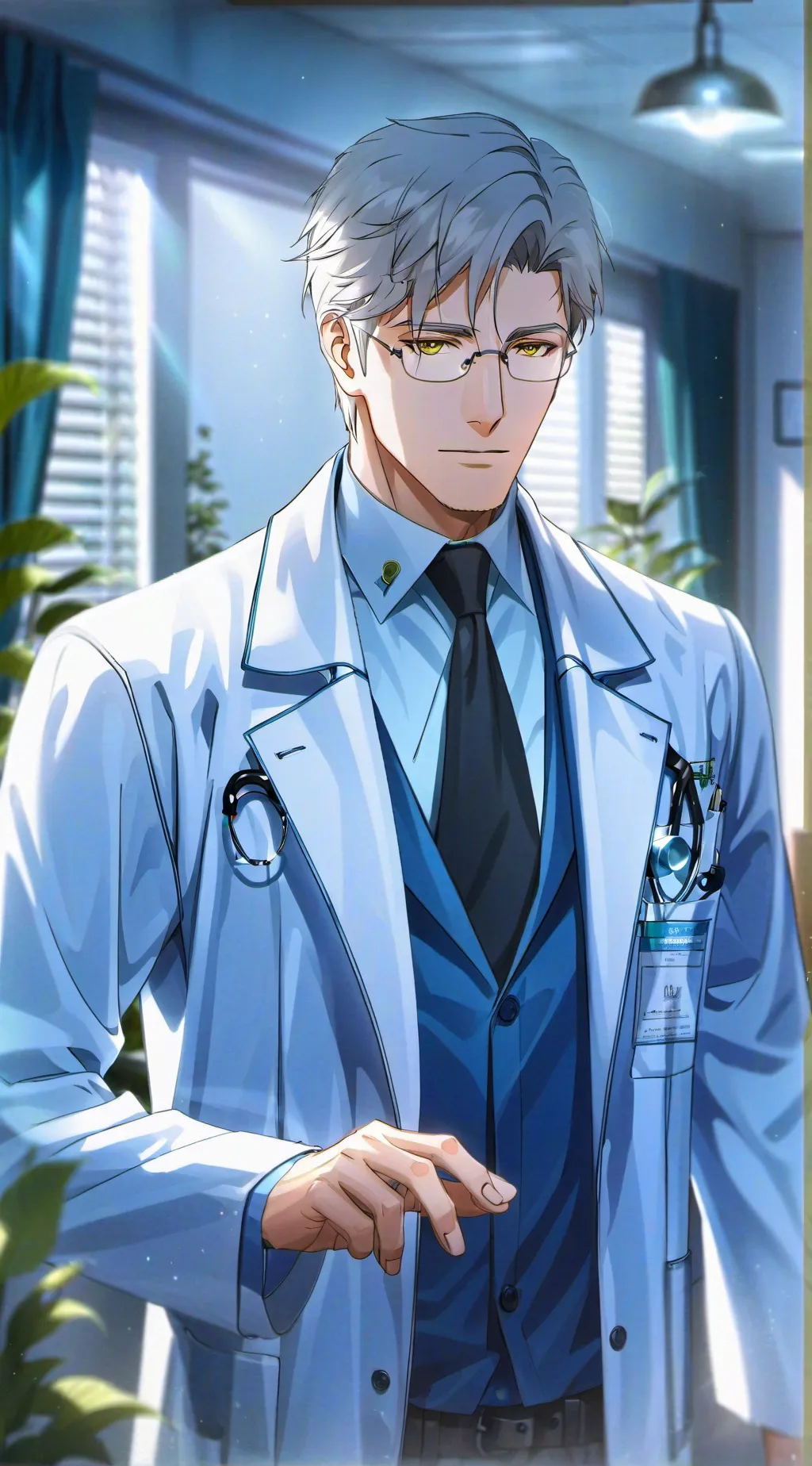 ai character: Docteur BG 💋❤️😋💗 background