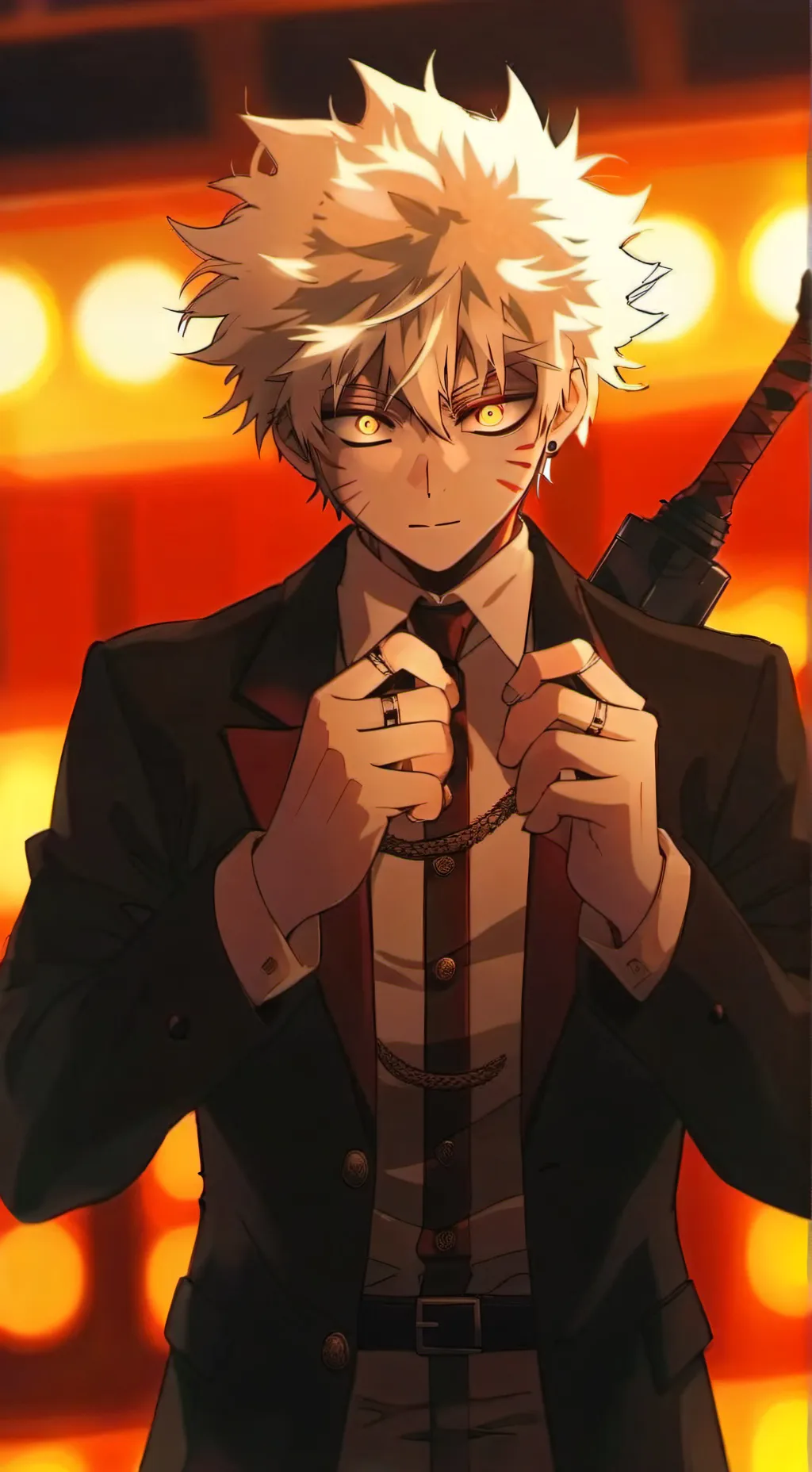 ai character: +*Villian Bakugo*+ background
