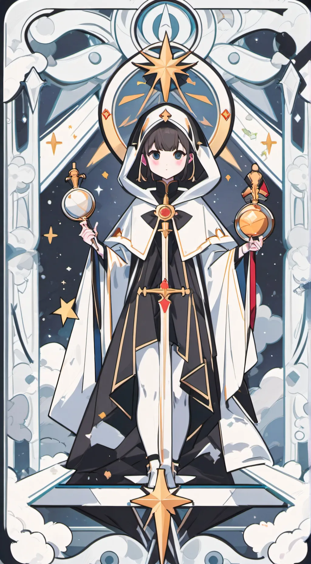 ai character: midnight  background