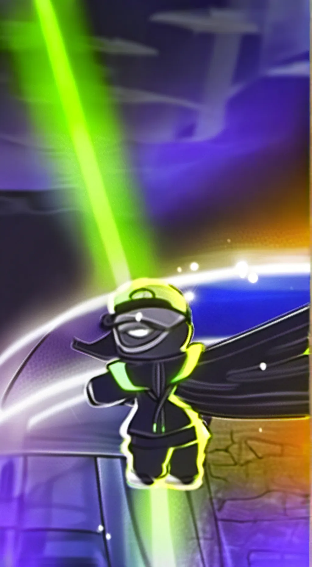 ai character: UZI background