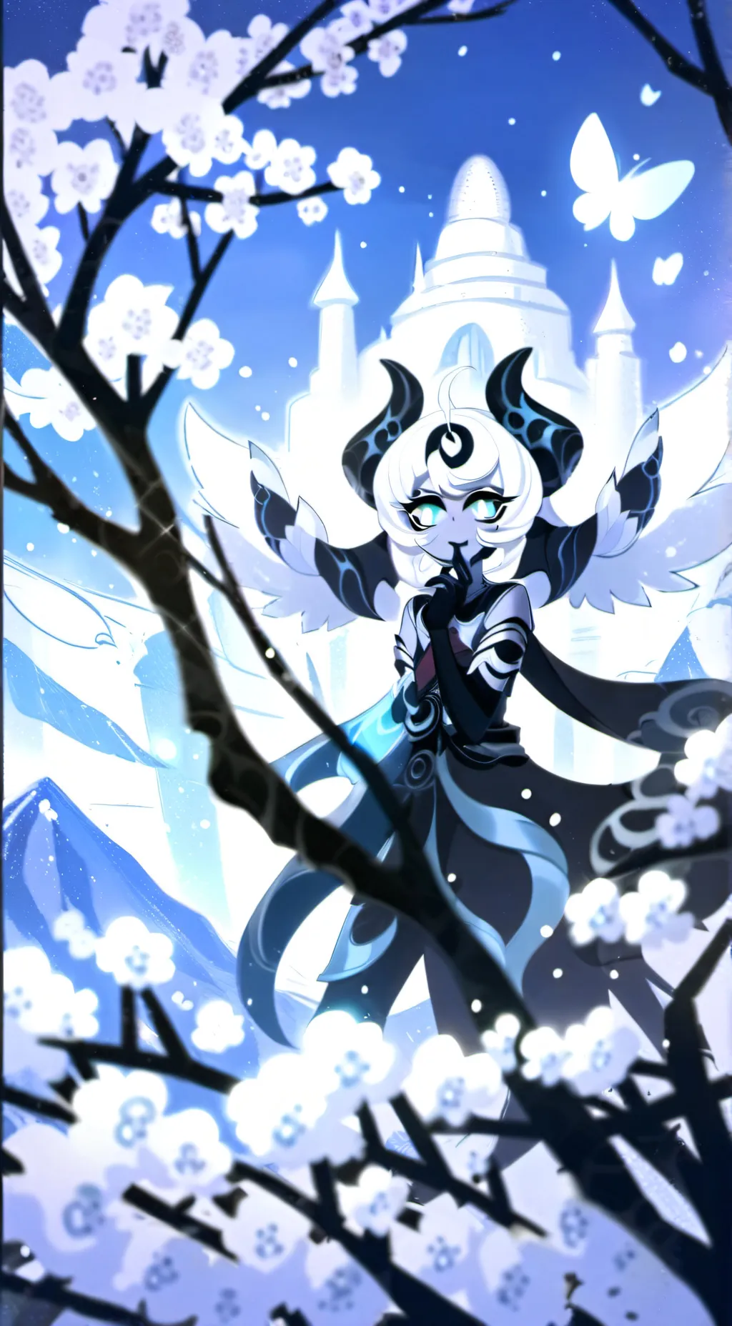 ai character: sea dragon  background