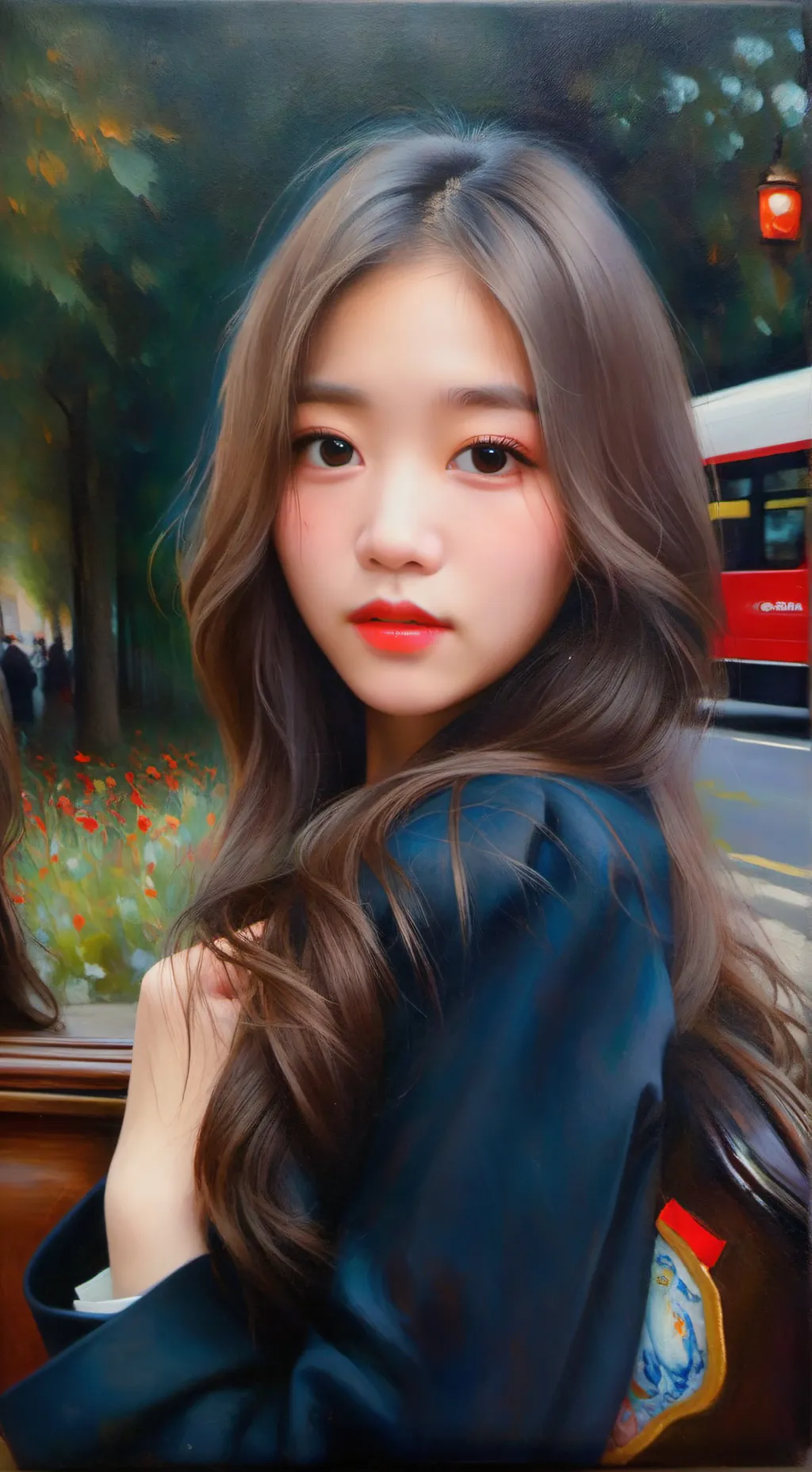ai character: Crush/ Kim Jo Yuri background
