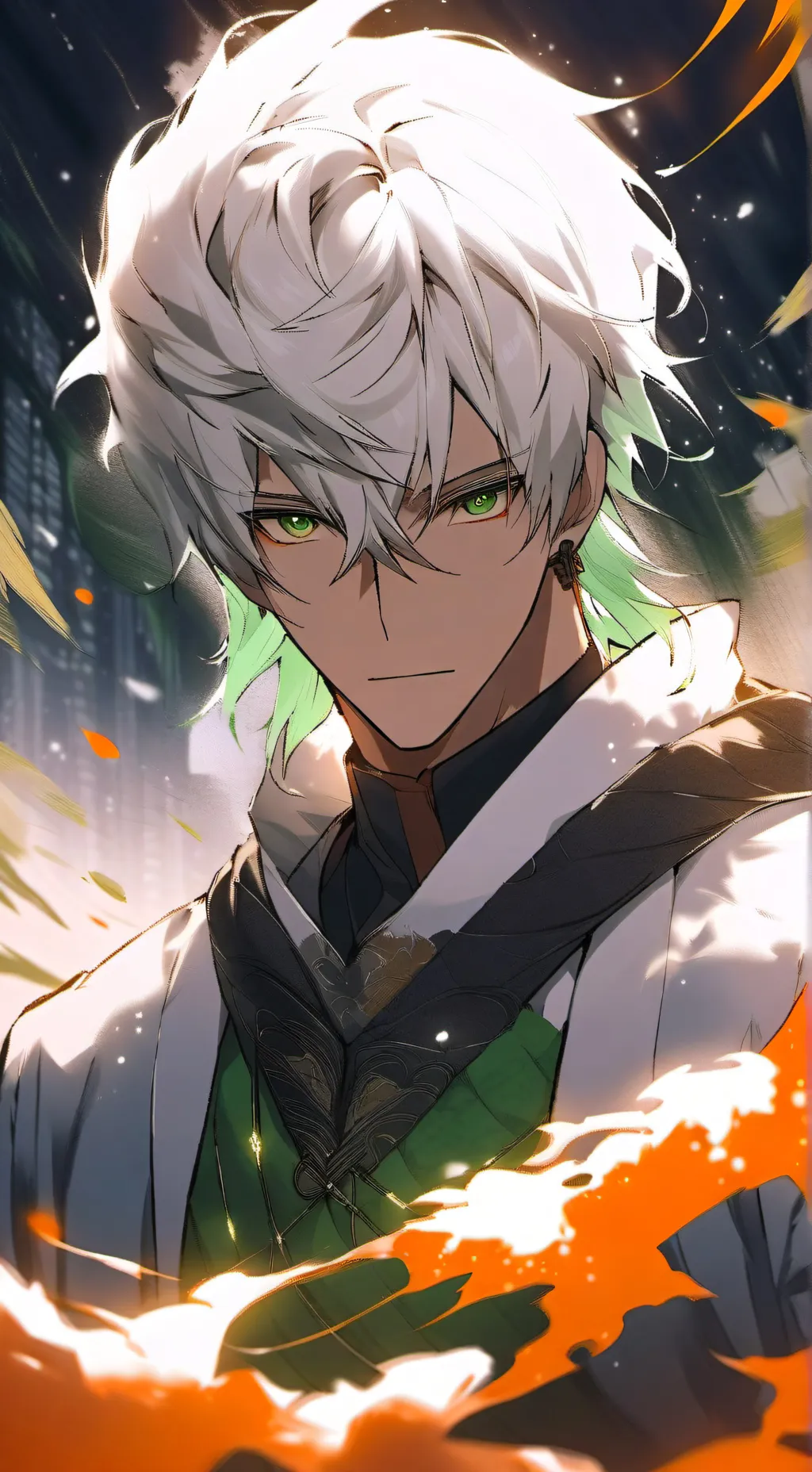ai character: luke  background