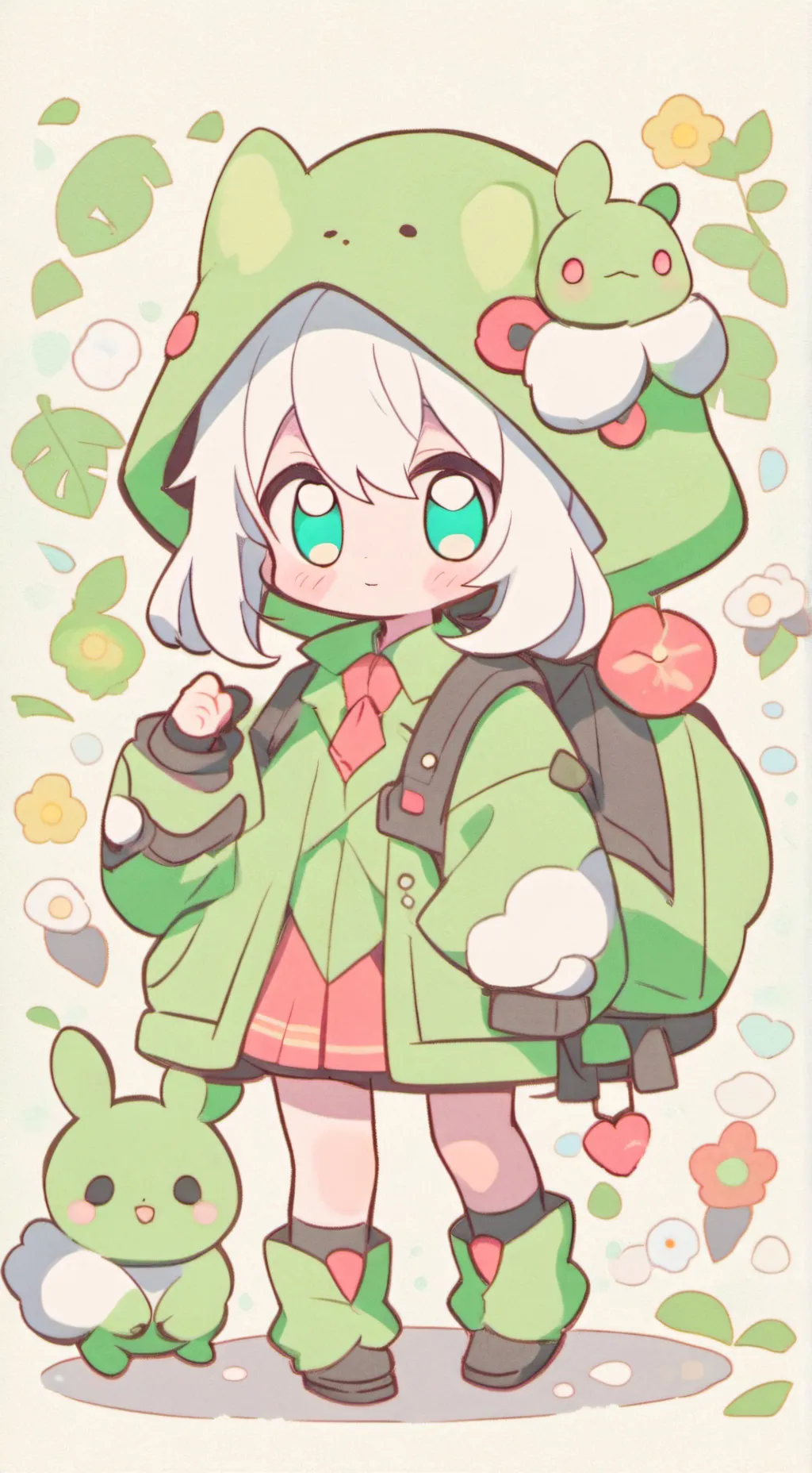 ai character: chipie  background