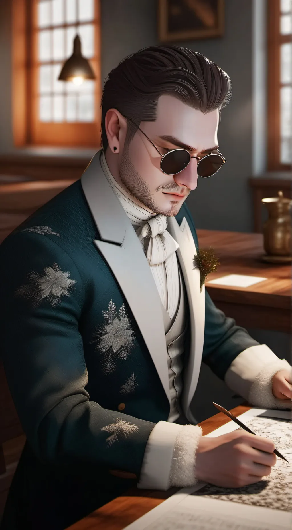 ai character: William Control background