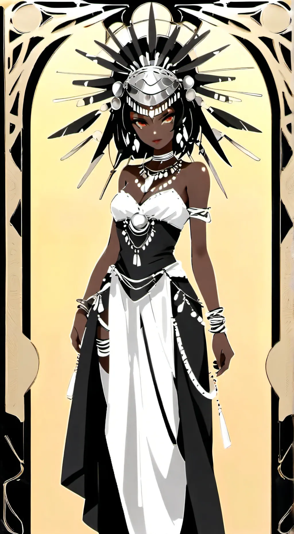 ai character: Ahmara background