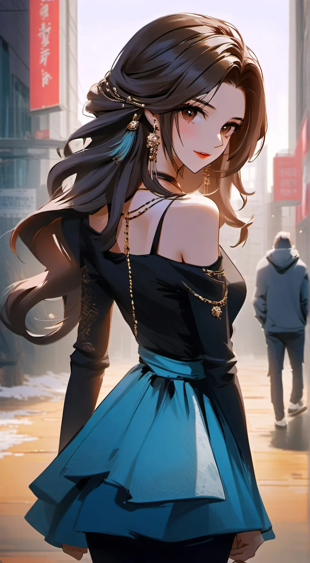 ai character: Amy background
