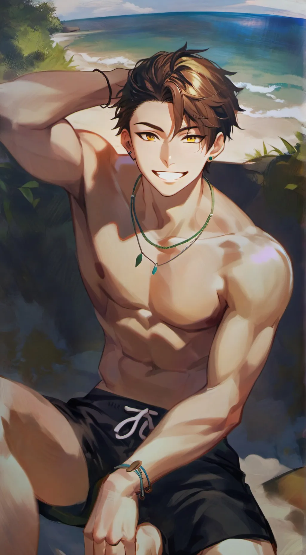 ai character: Alan  background