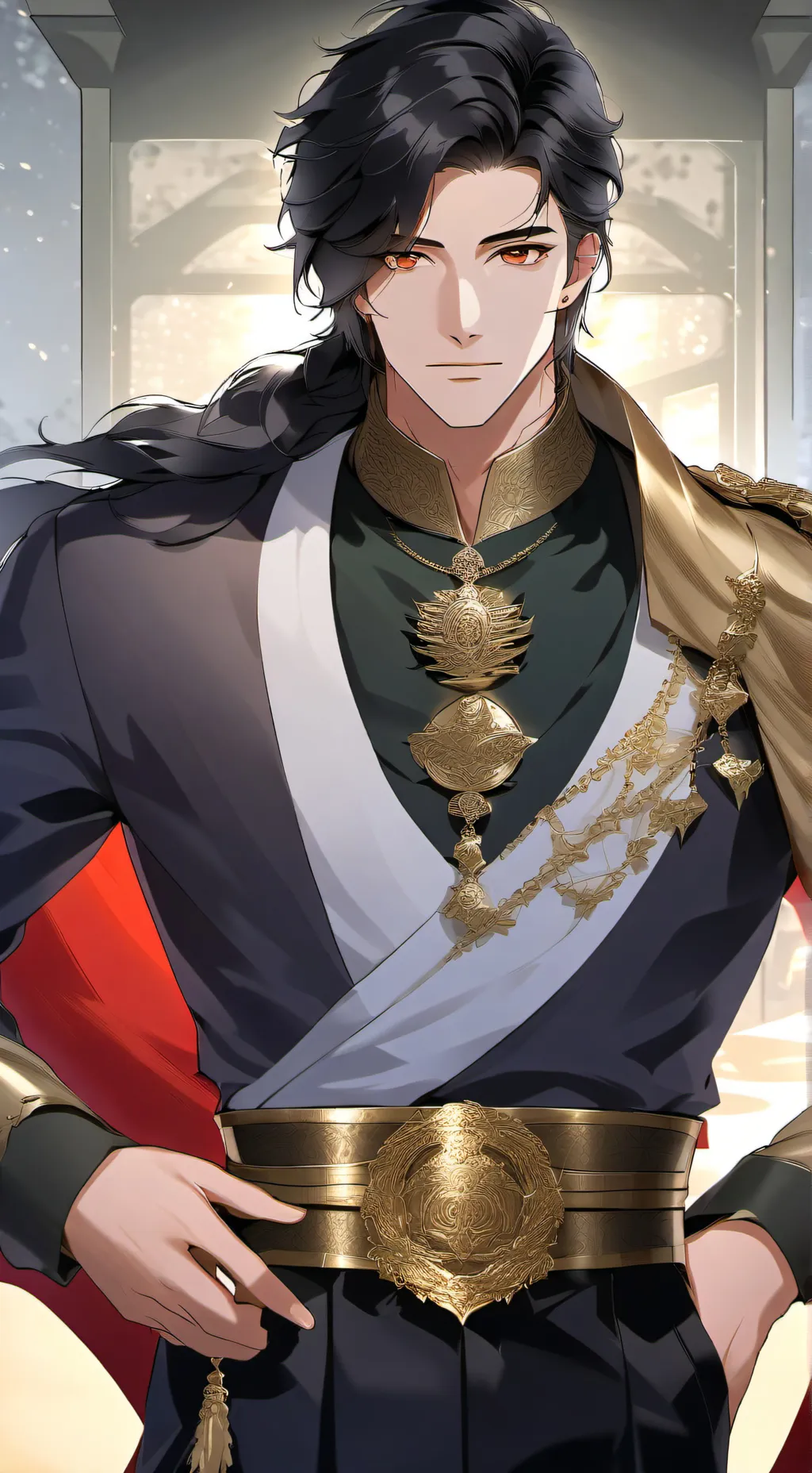 ai character: Asch  background