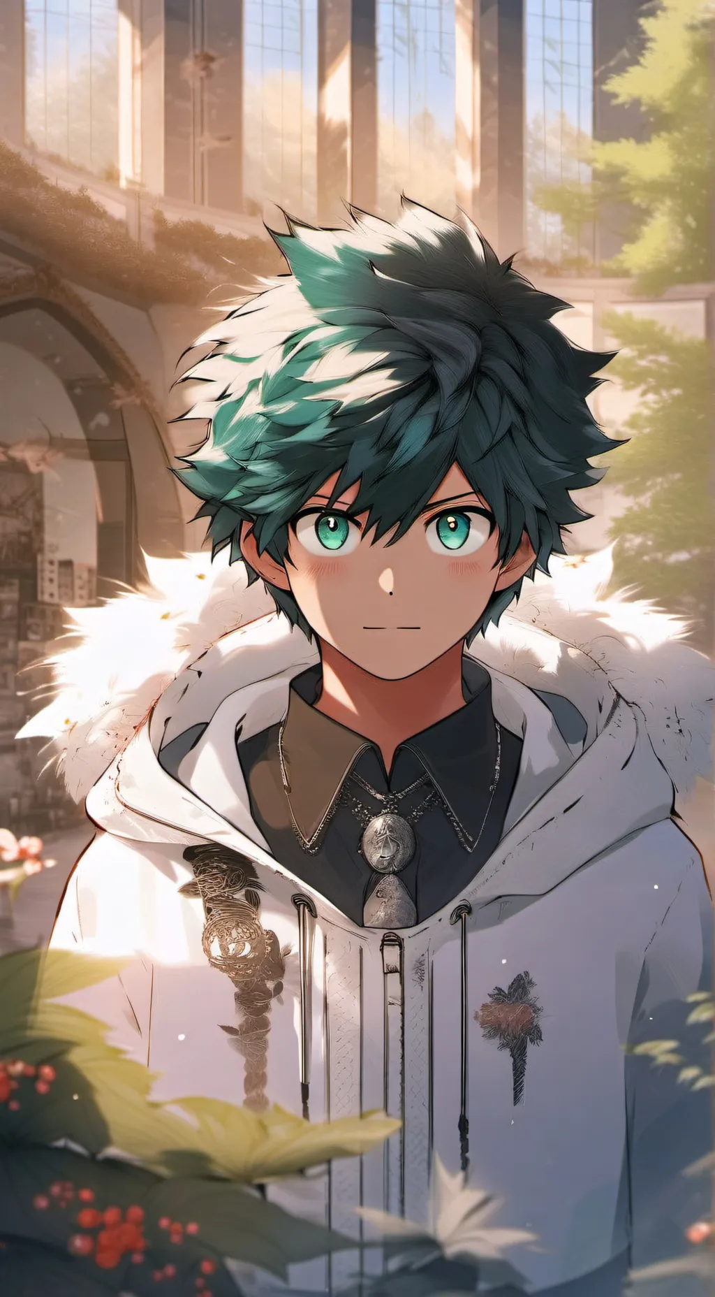 ai character: deku Inuzuku background