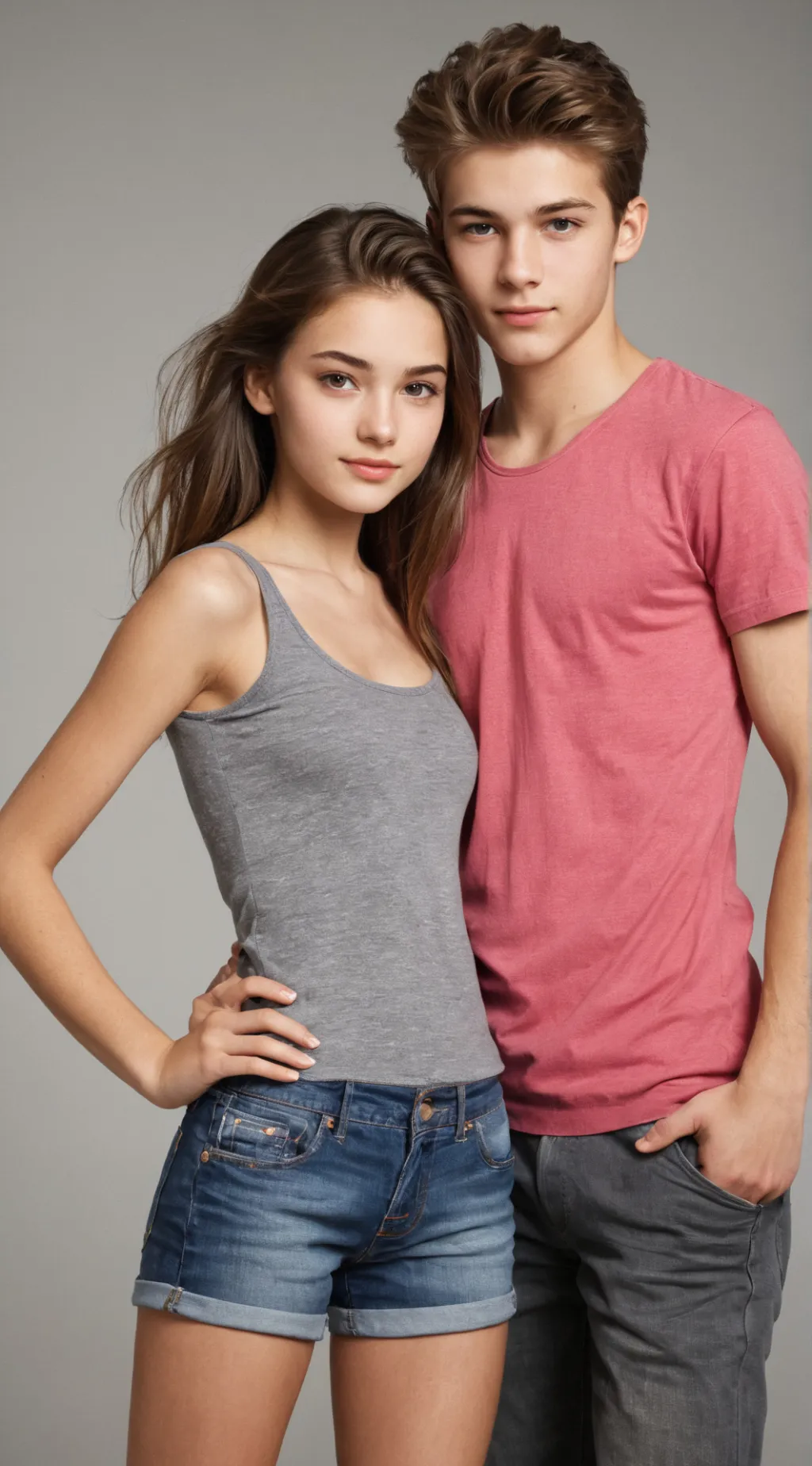 ai character: Rachel and Jeff background
