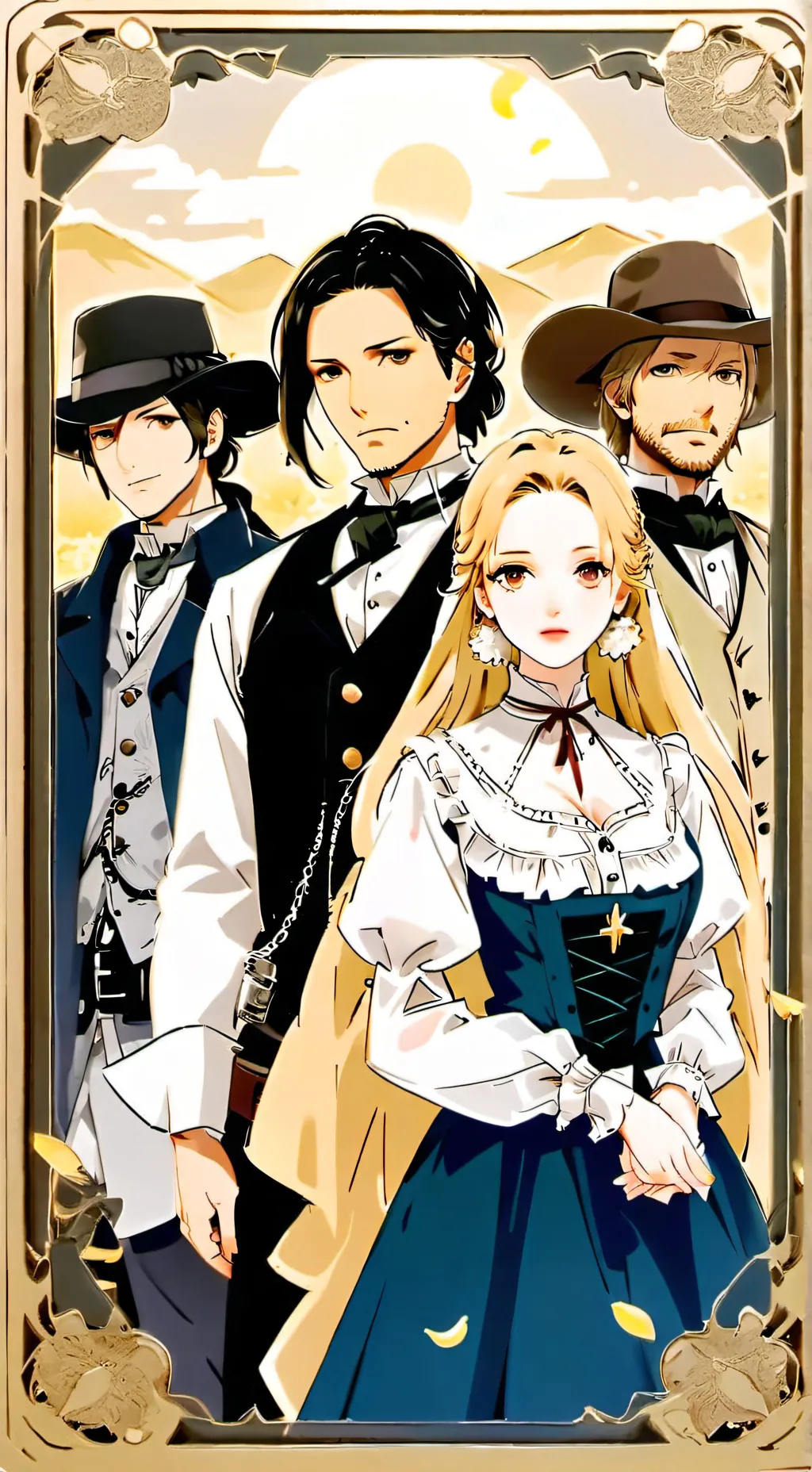 ai character: RDR2 background