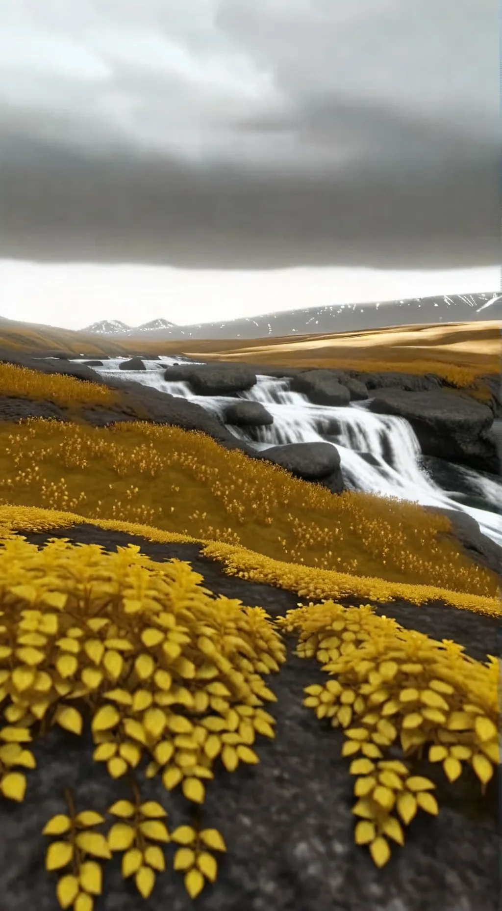 ai character: 🩵 Iceland 🩵 background