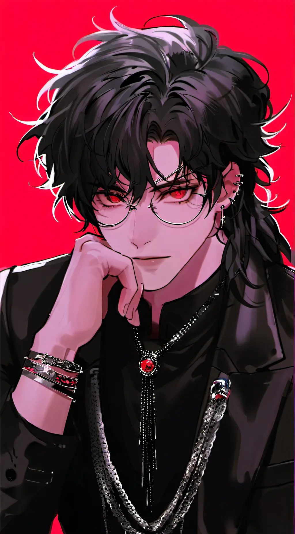 ai character: ♤♡warren background
