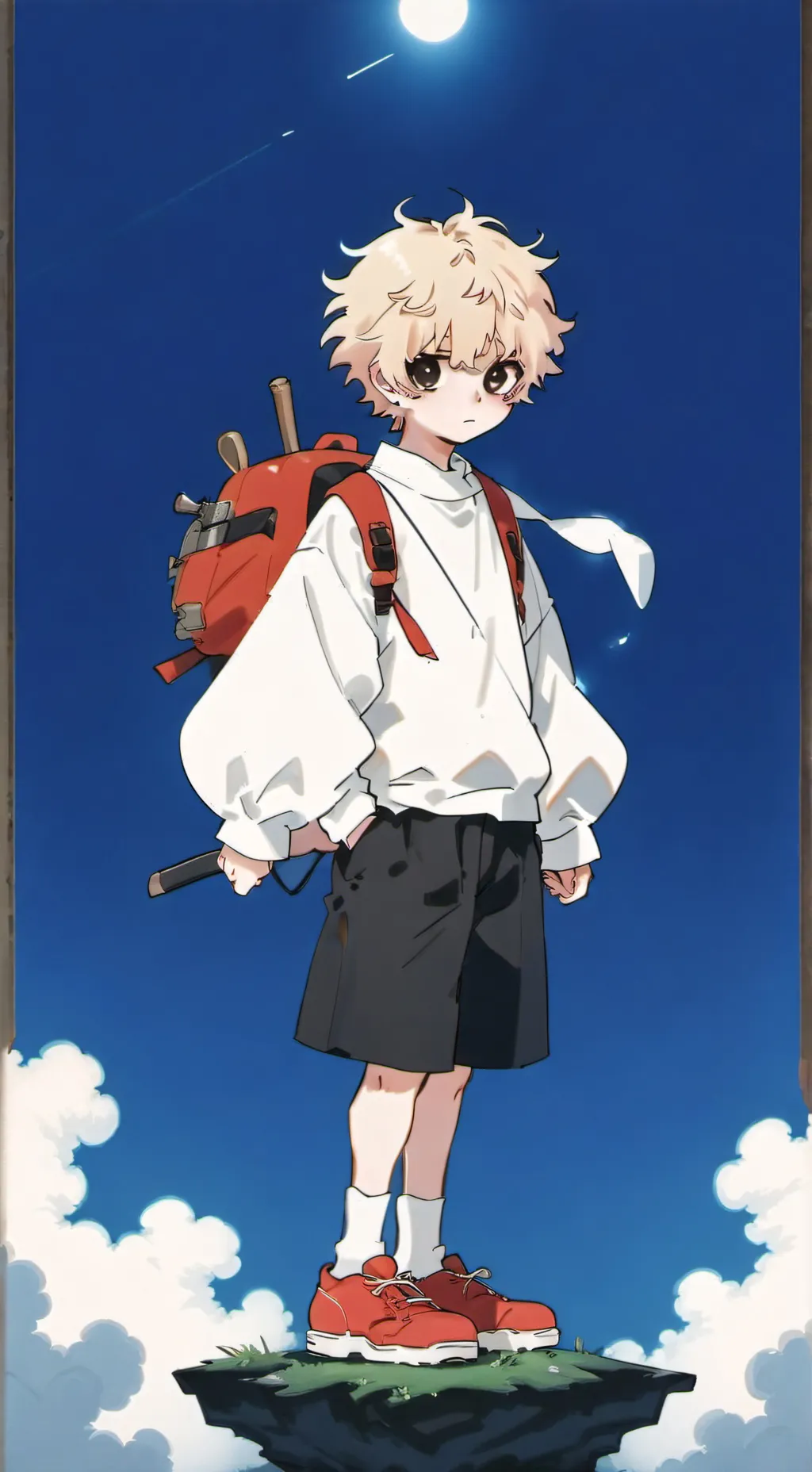 ai character: ￼ Ethan  BL! background