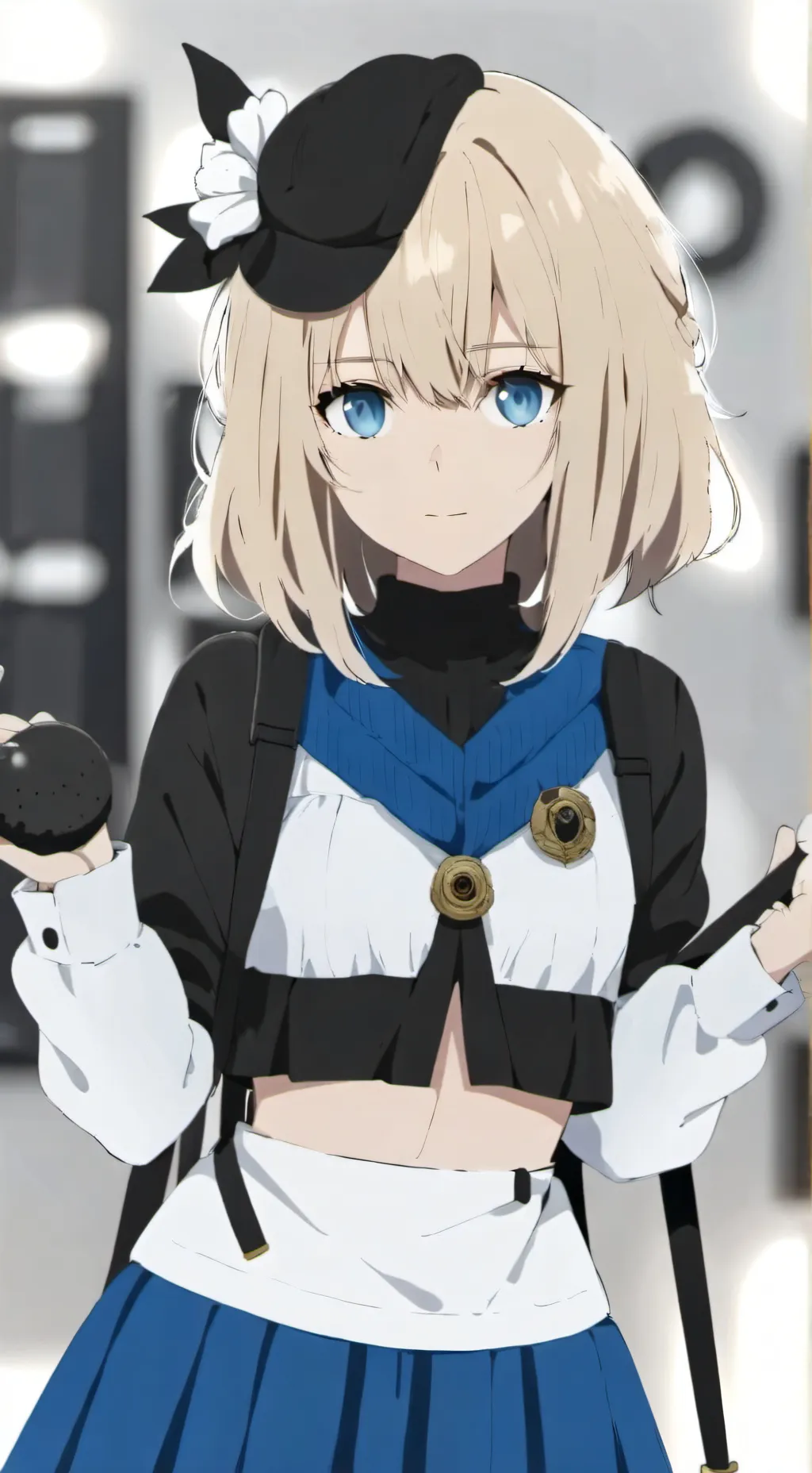 ai character: Ángela  background