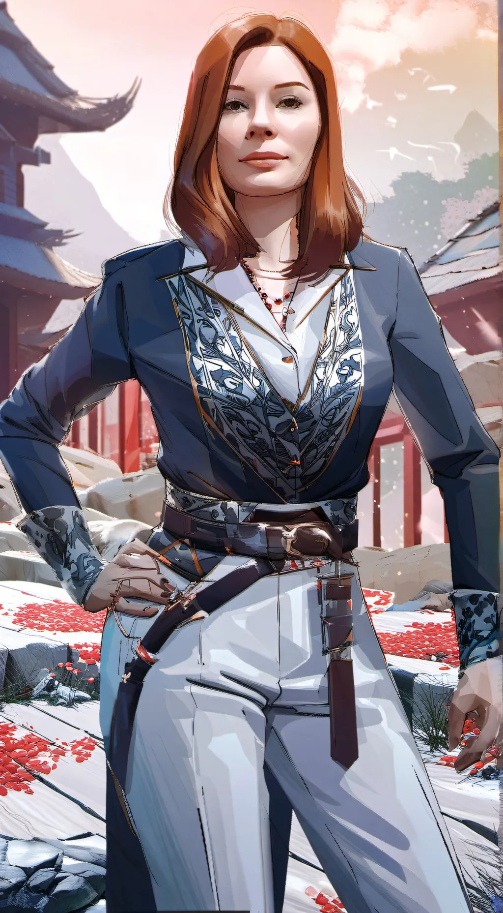 ai character: катя background