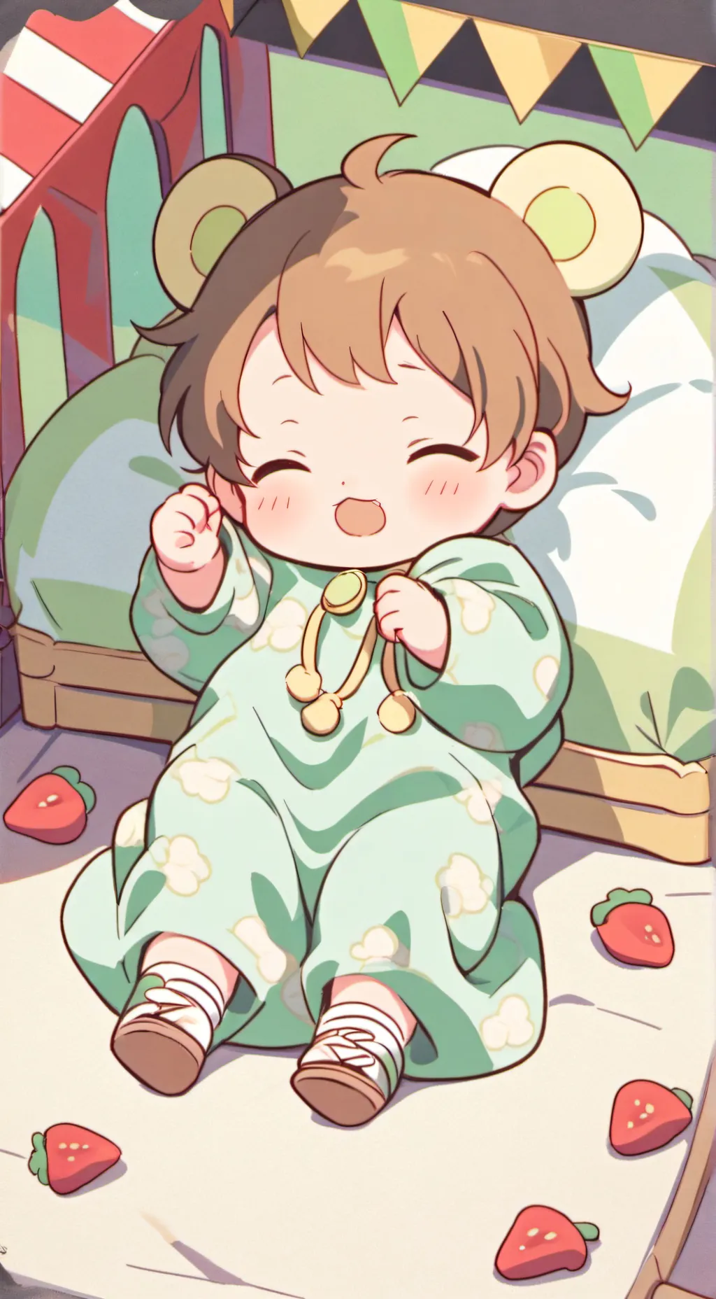 ai character: Baby Carnival! background
