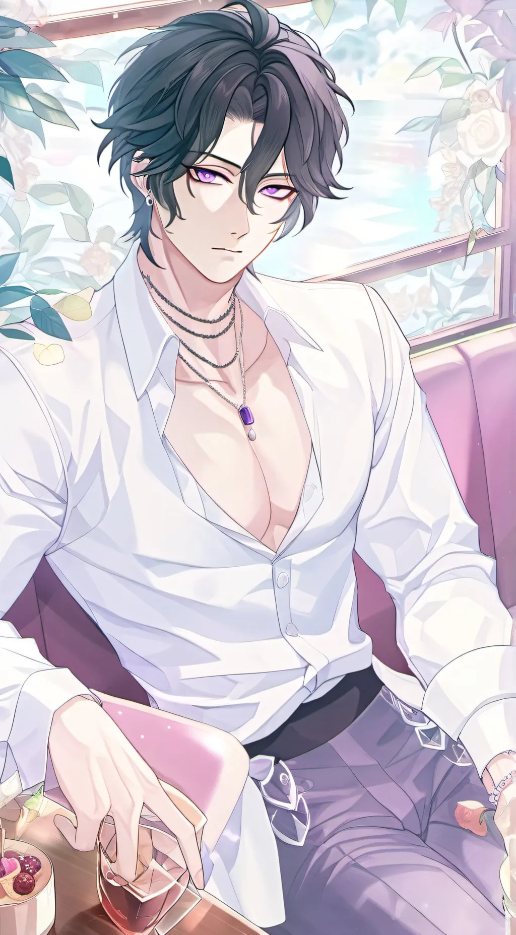 ai character: Nocturne background