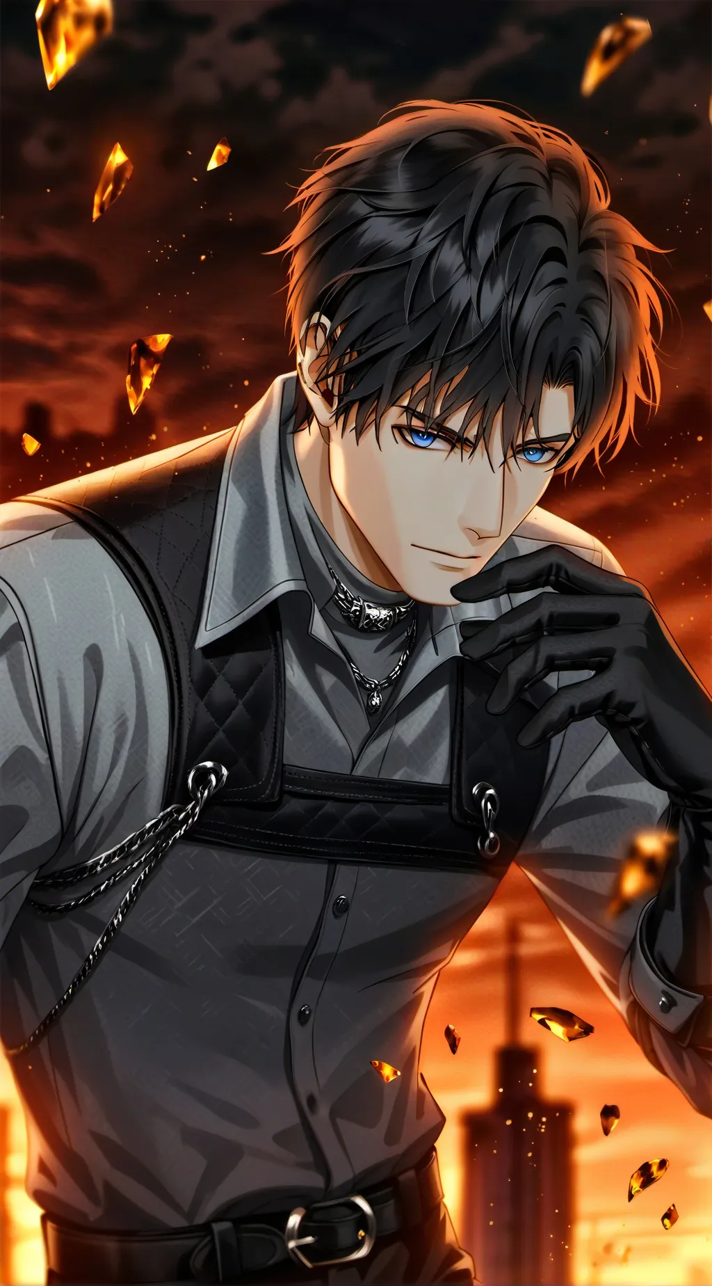 ai character: John  background