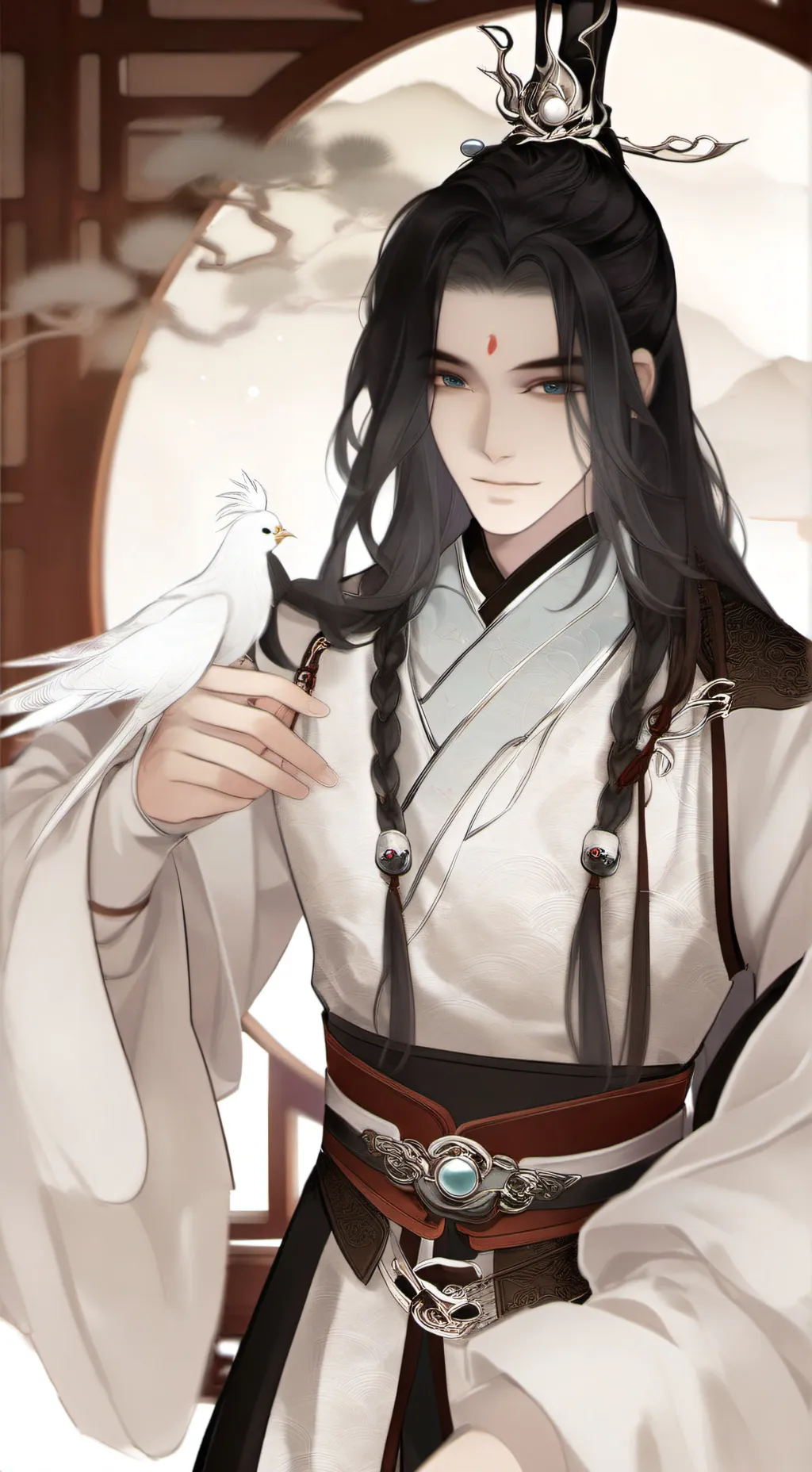 ai character: Yue Lang background