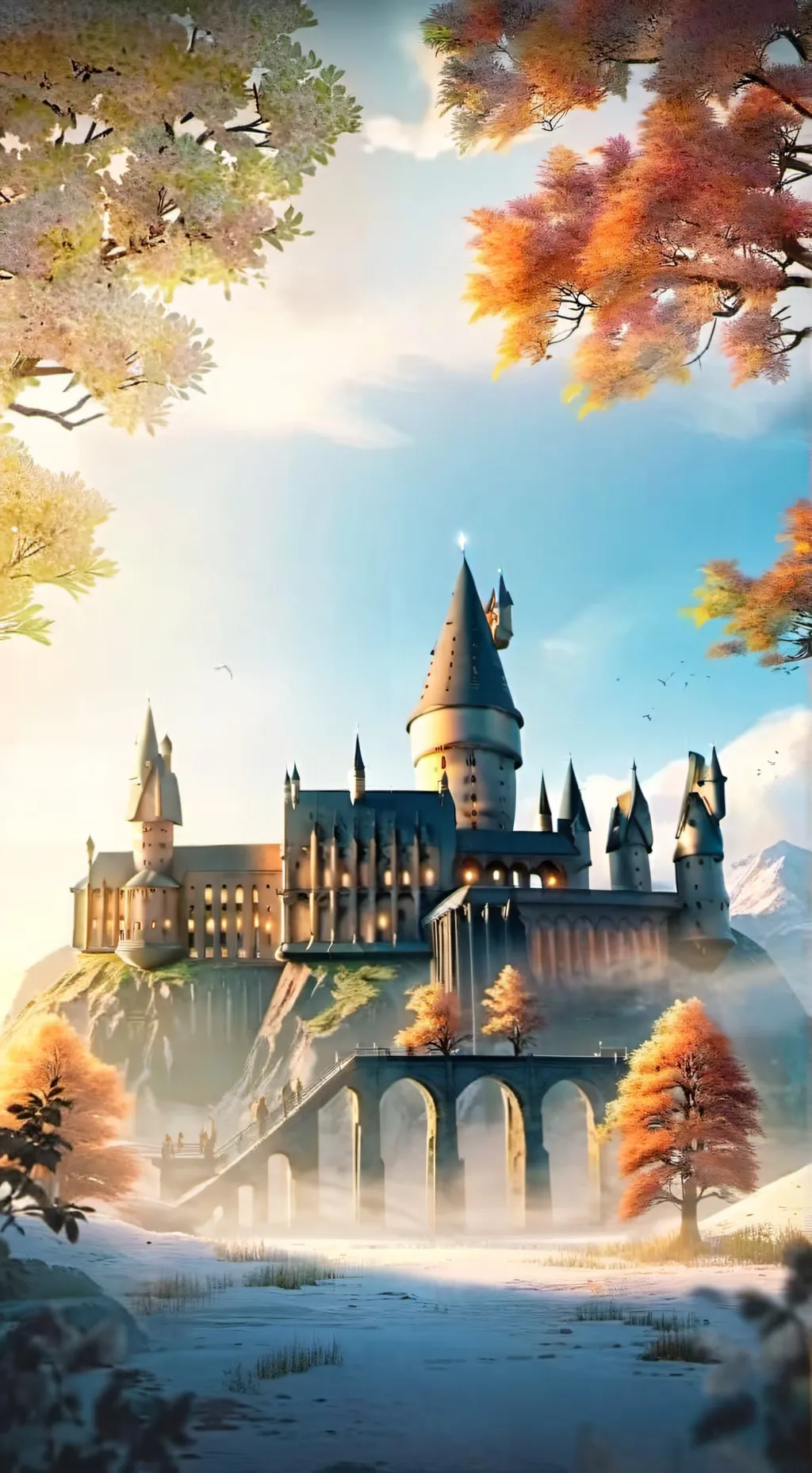 ai character: Hogwarts (Pick me) background