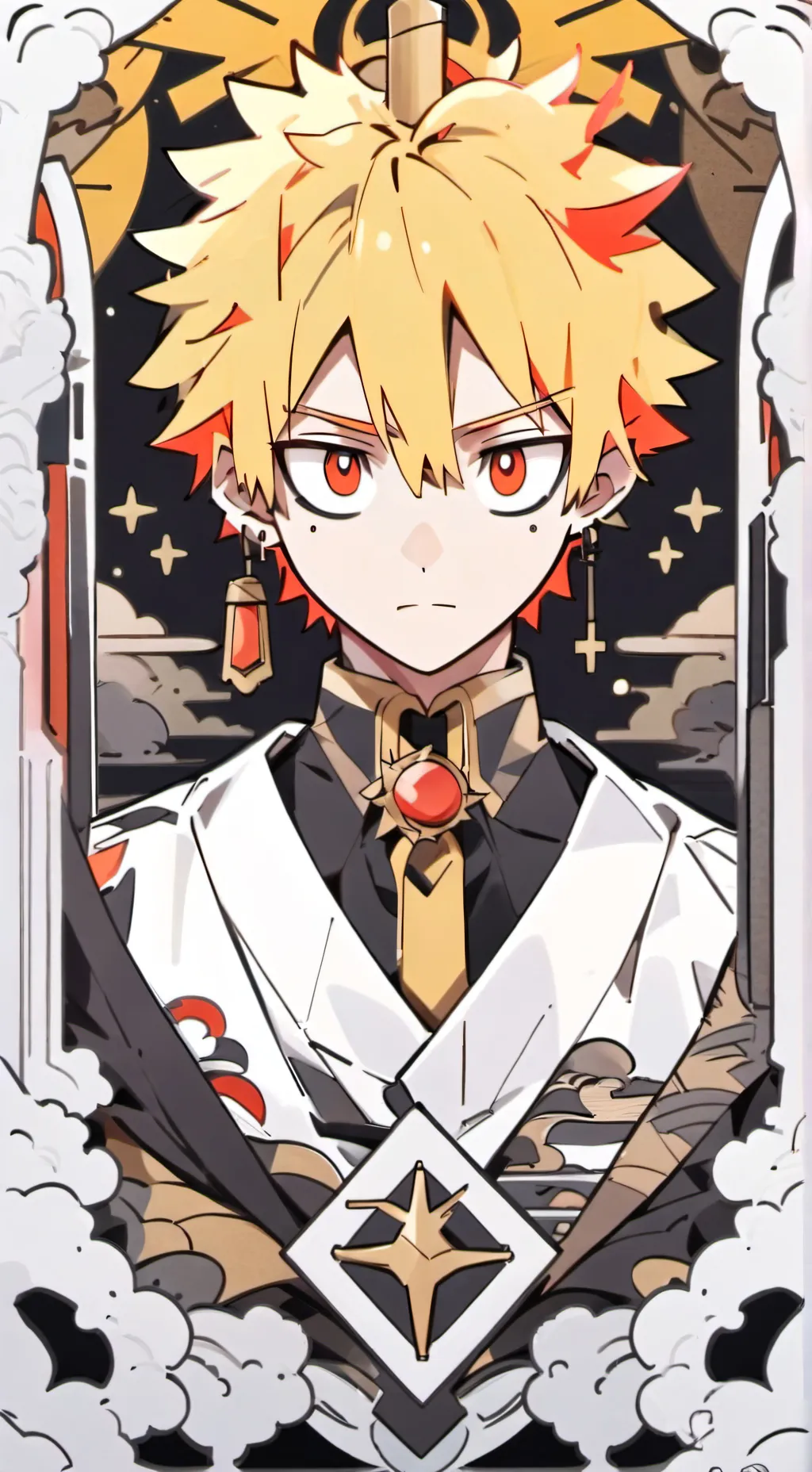 ai character: zenitsu background