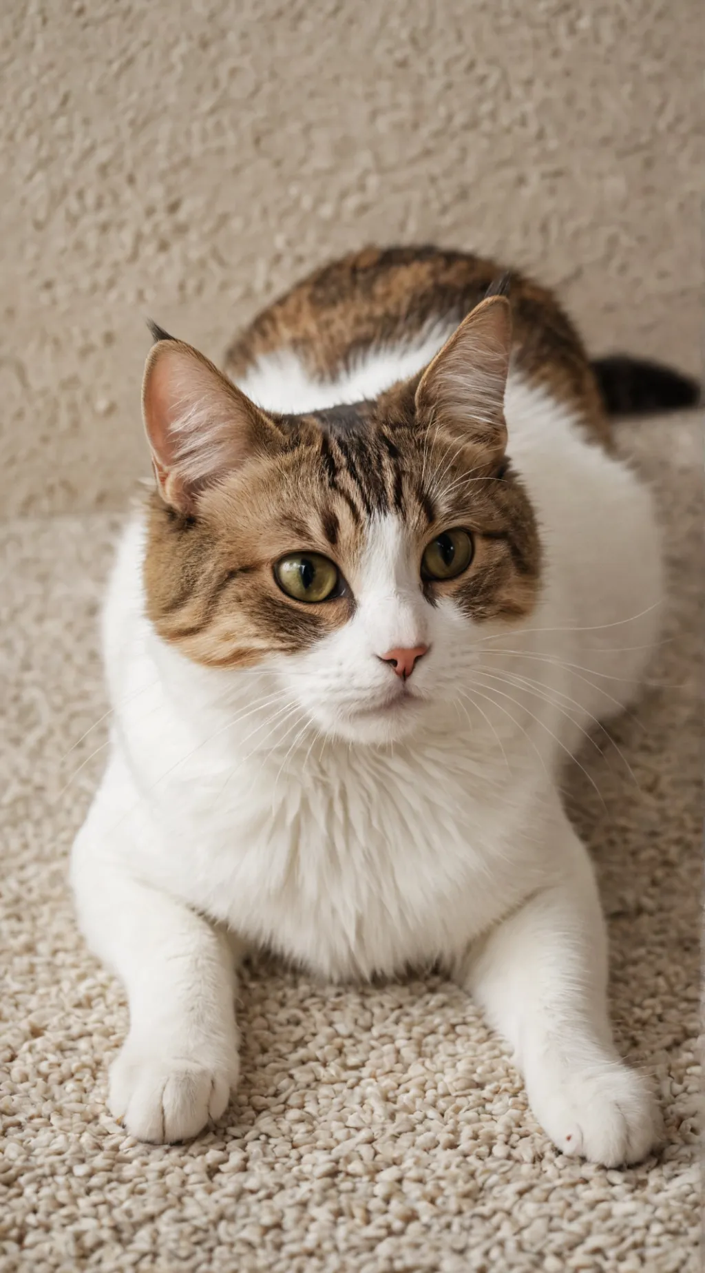 ai character: mama cat background