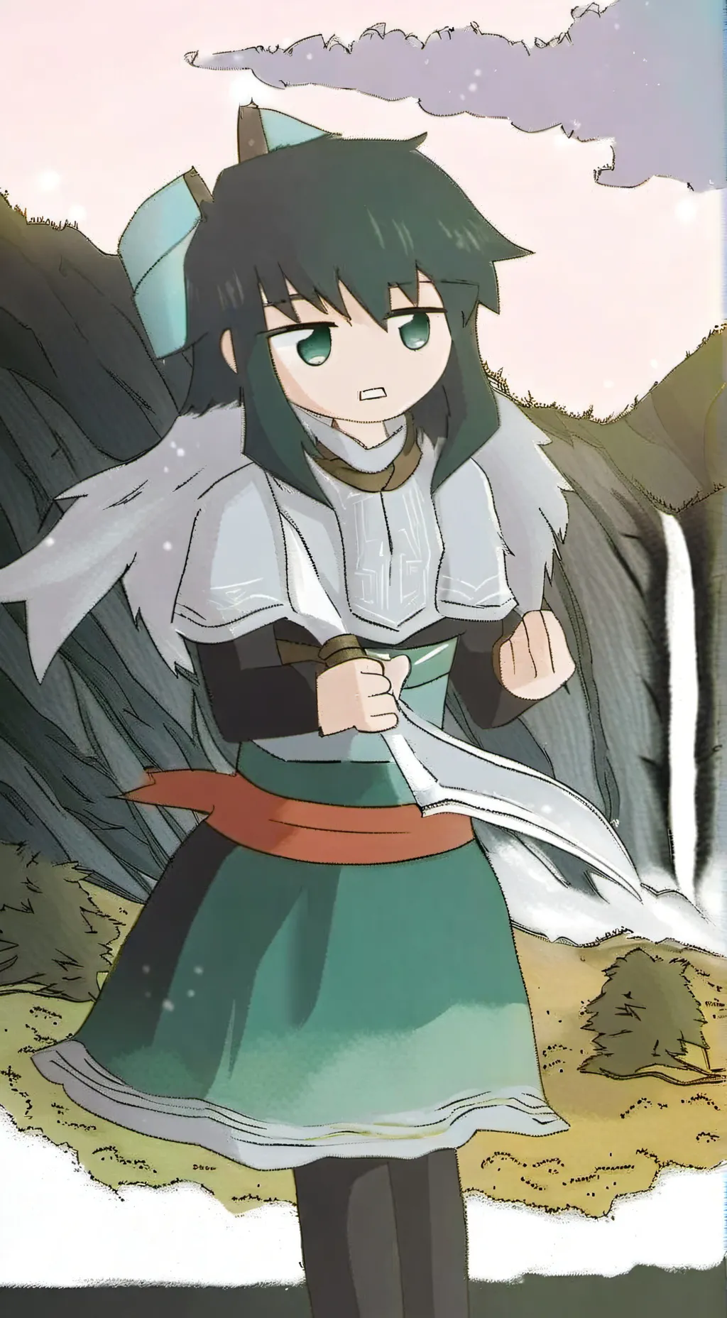 ai character: tokito background