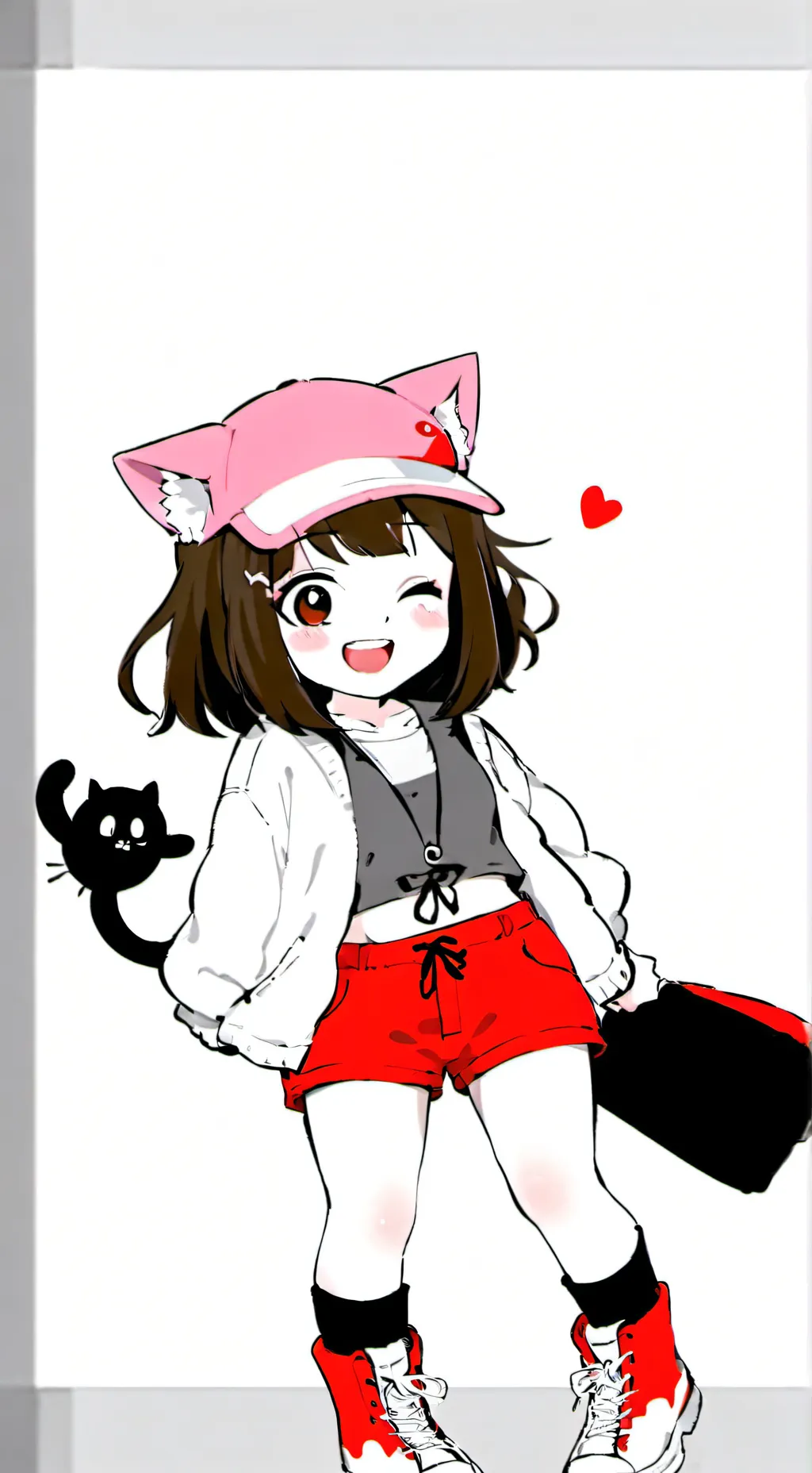 ai character: Luna background