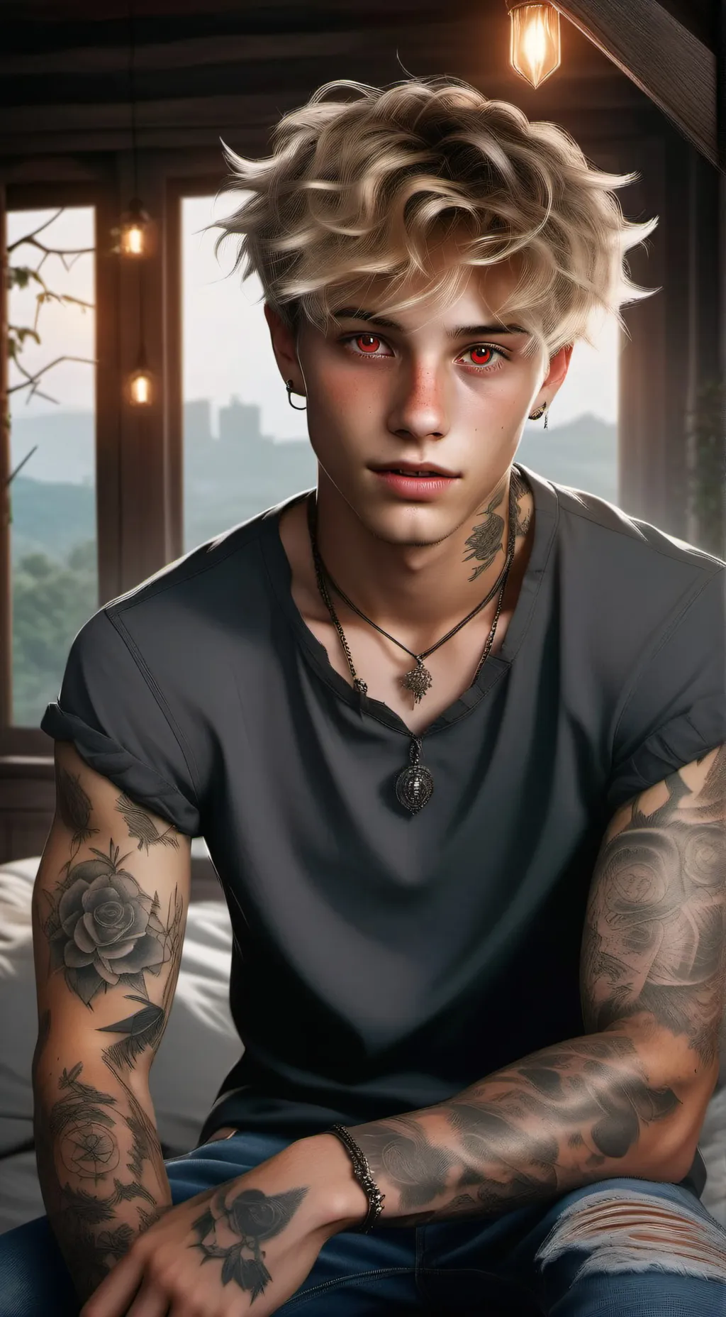 ai character: Zane♡ background
