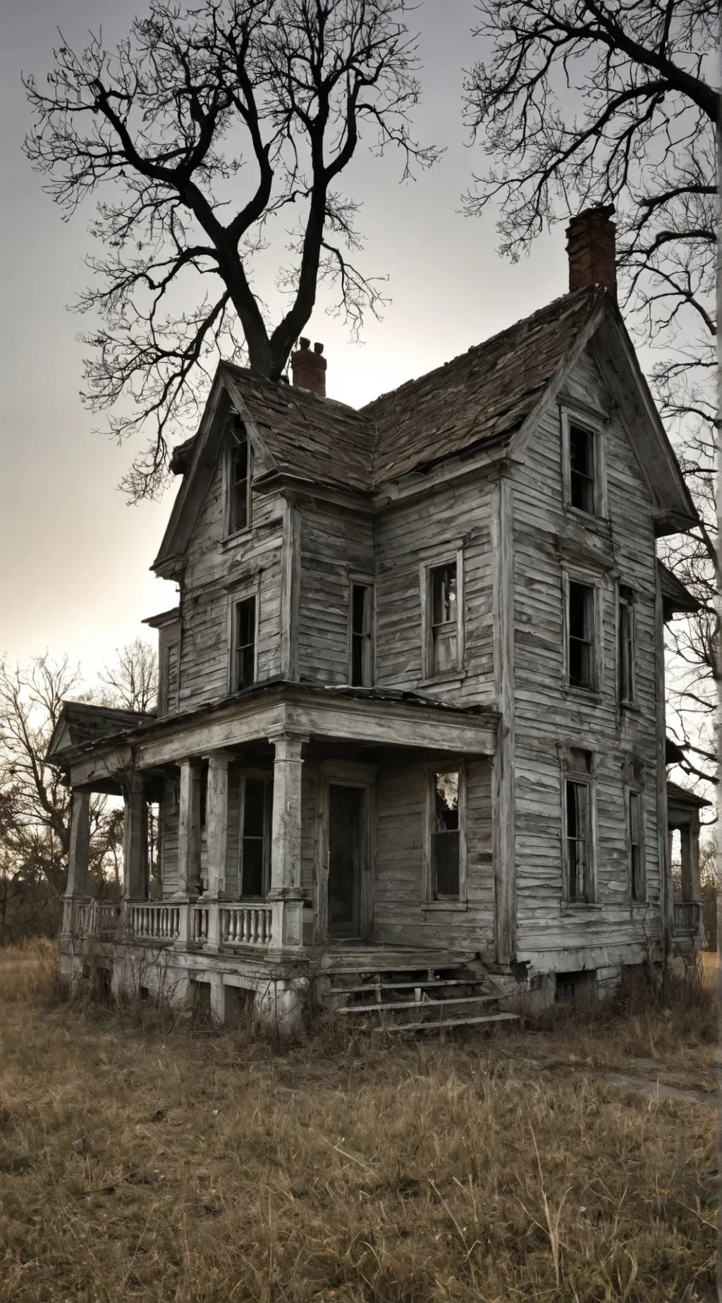 ai character: JJK ABANDON HOUSE! background