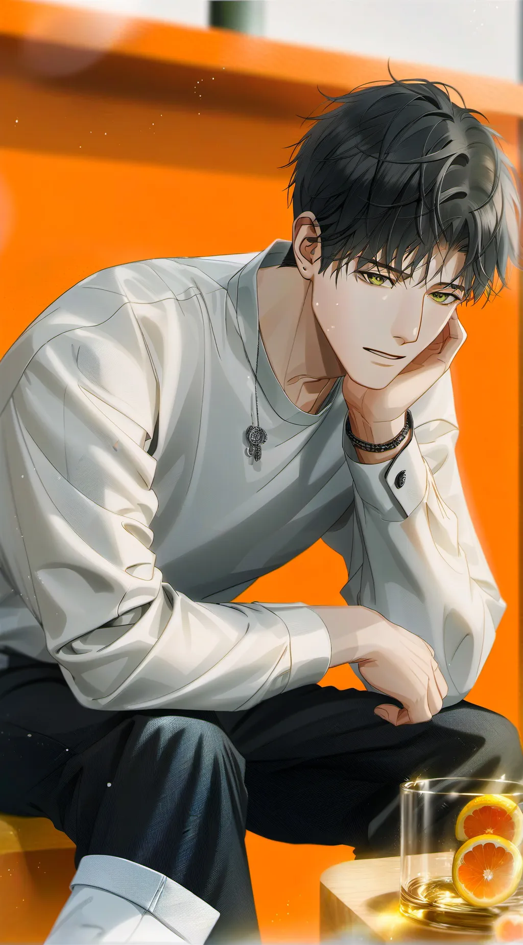 ai character: Forgetful Boyfriend background